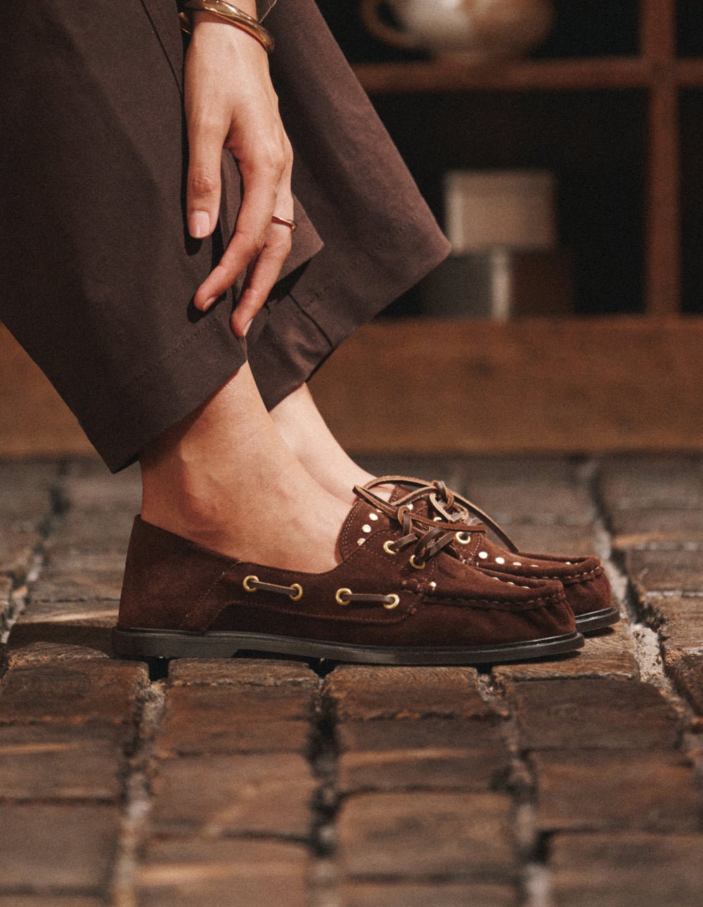 Mocassins ODAJE Marron