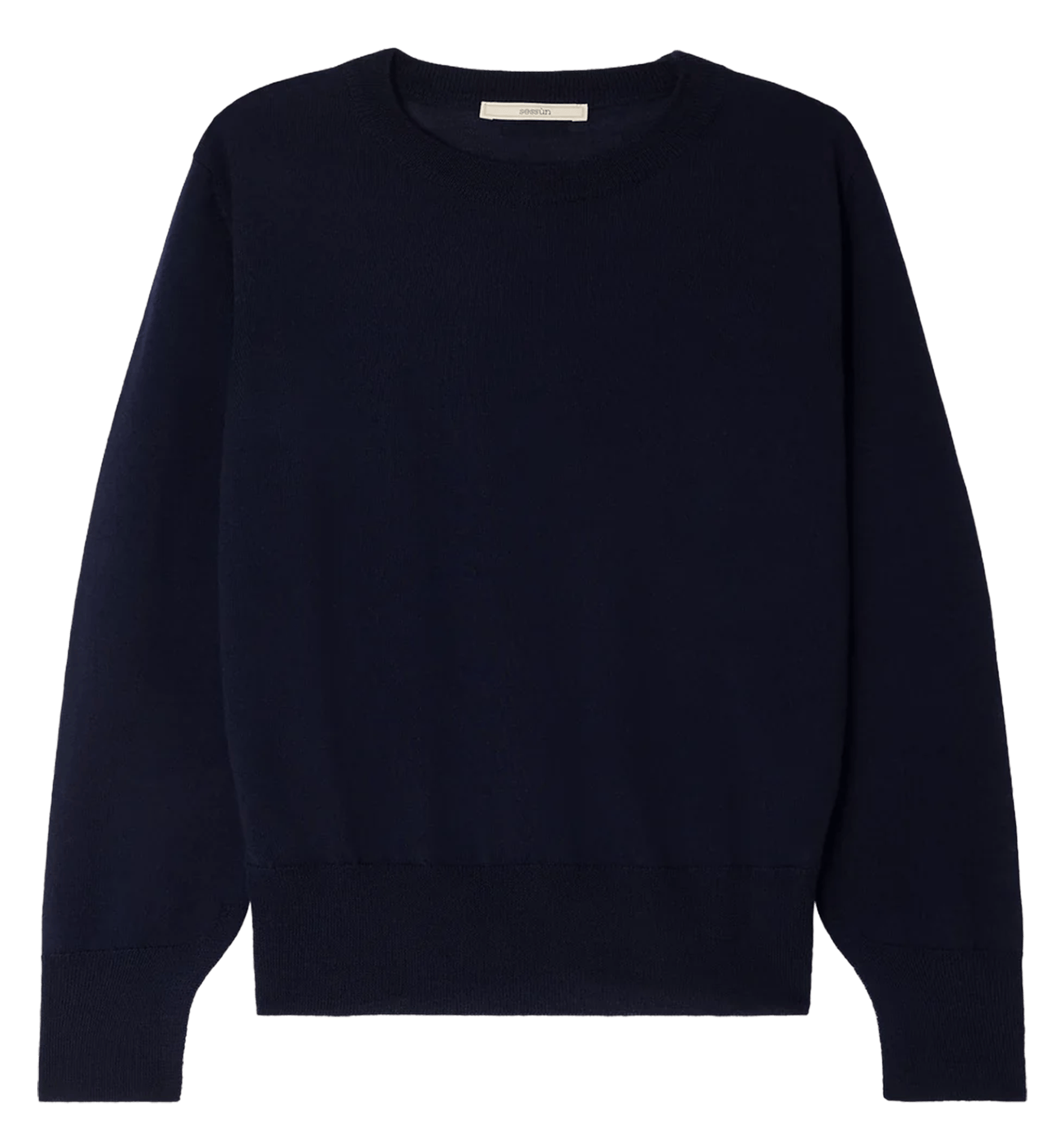 Pull droit col roulé en laine SESSUN Bleu