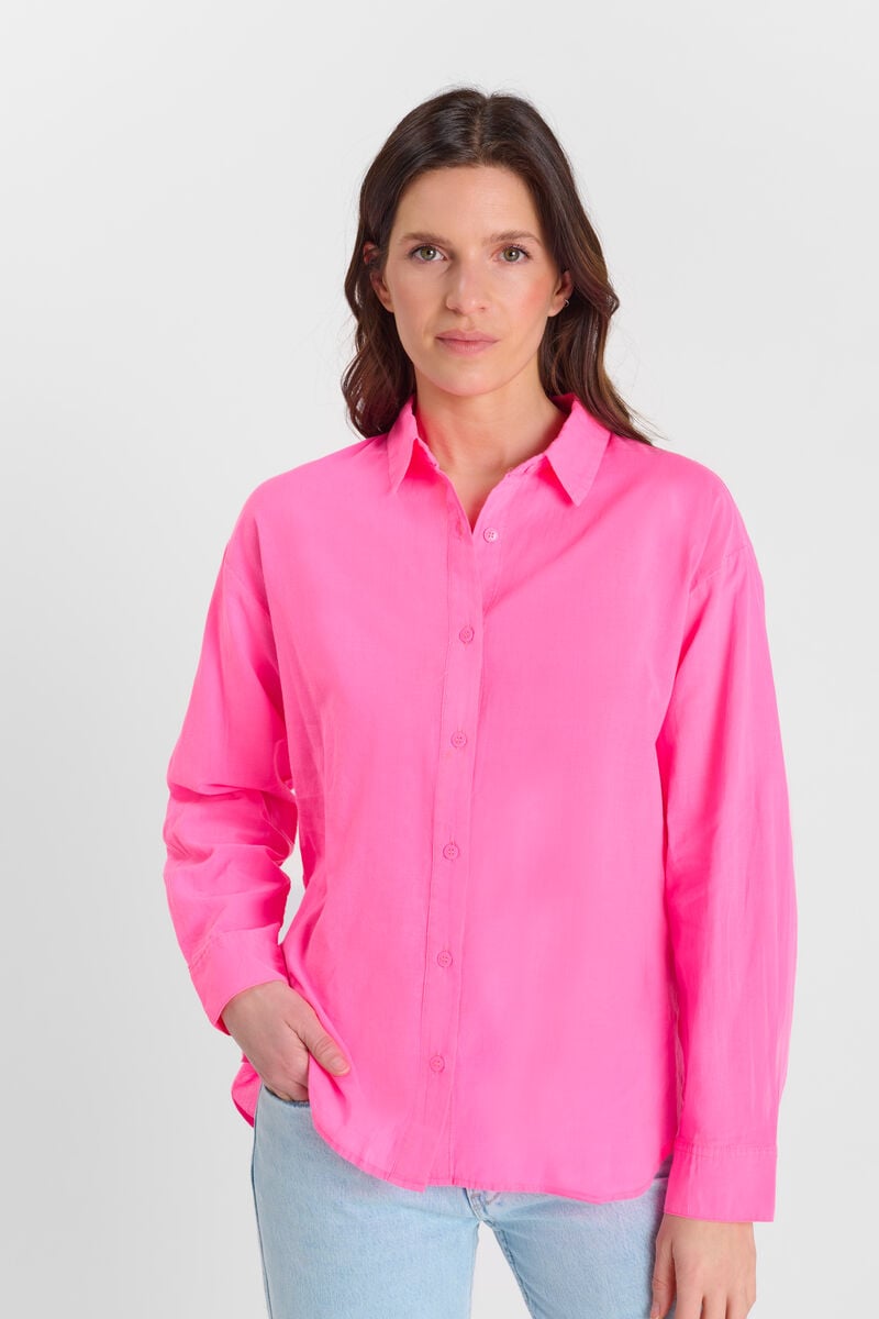 Buttoned shirt LE TEMPS DES CERISES Pink