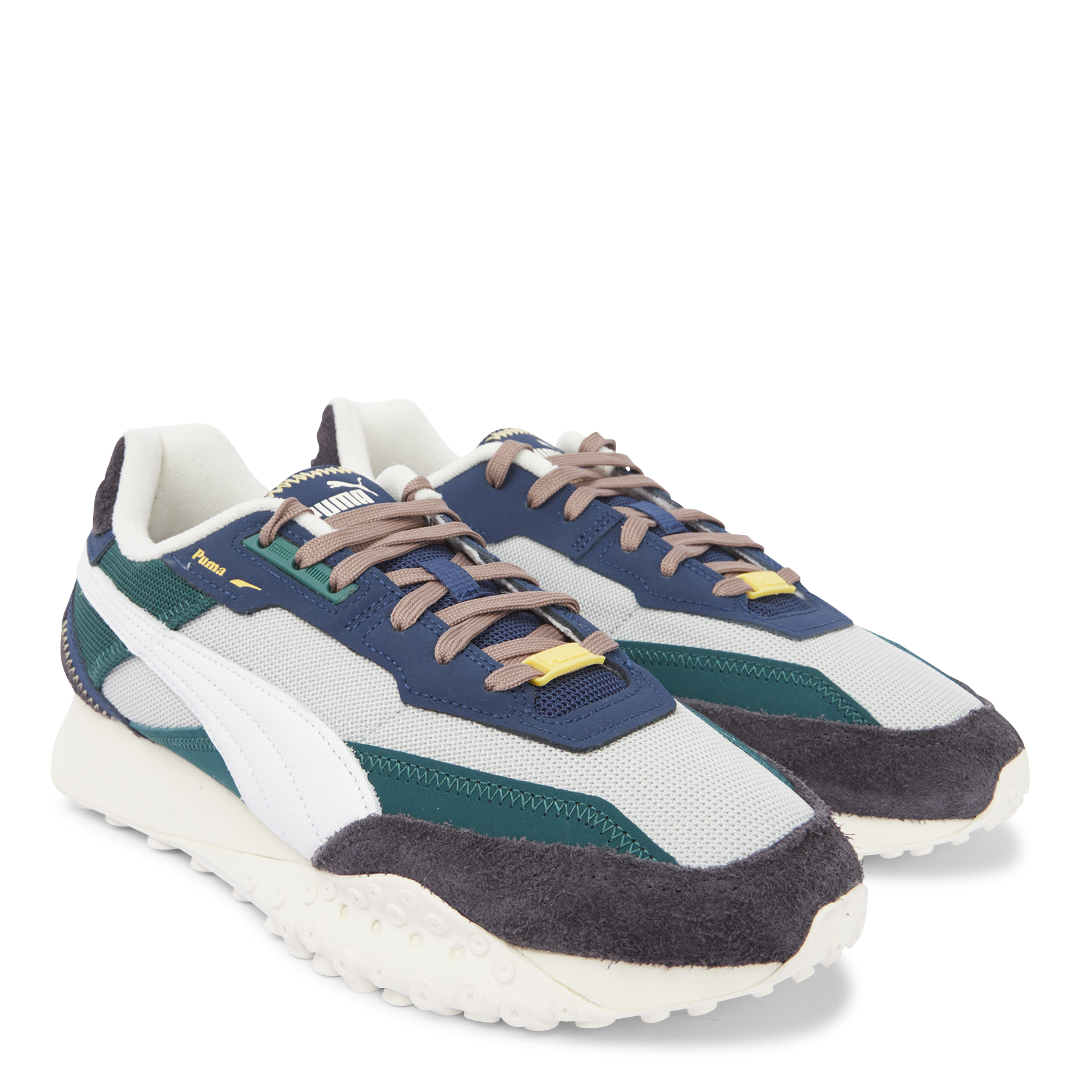 lage sneakers met vetersluiting PUMA Grijs
