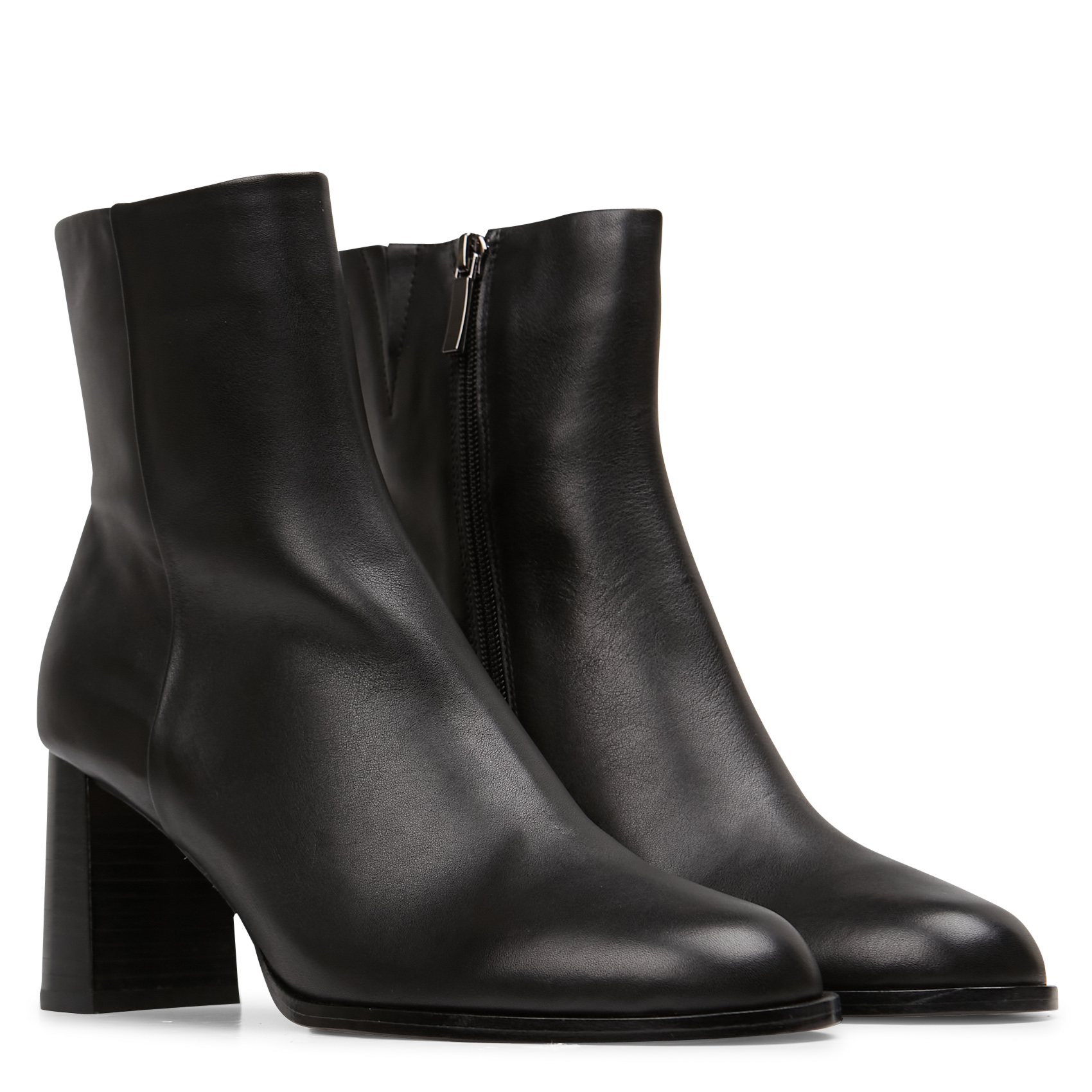 Bottines en cuir MI/MAI Noir