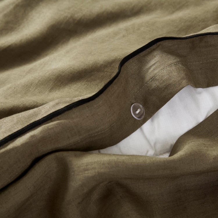 ANOUK - Cotton duvet cover MADURA Green