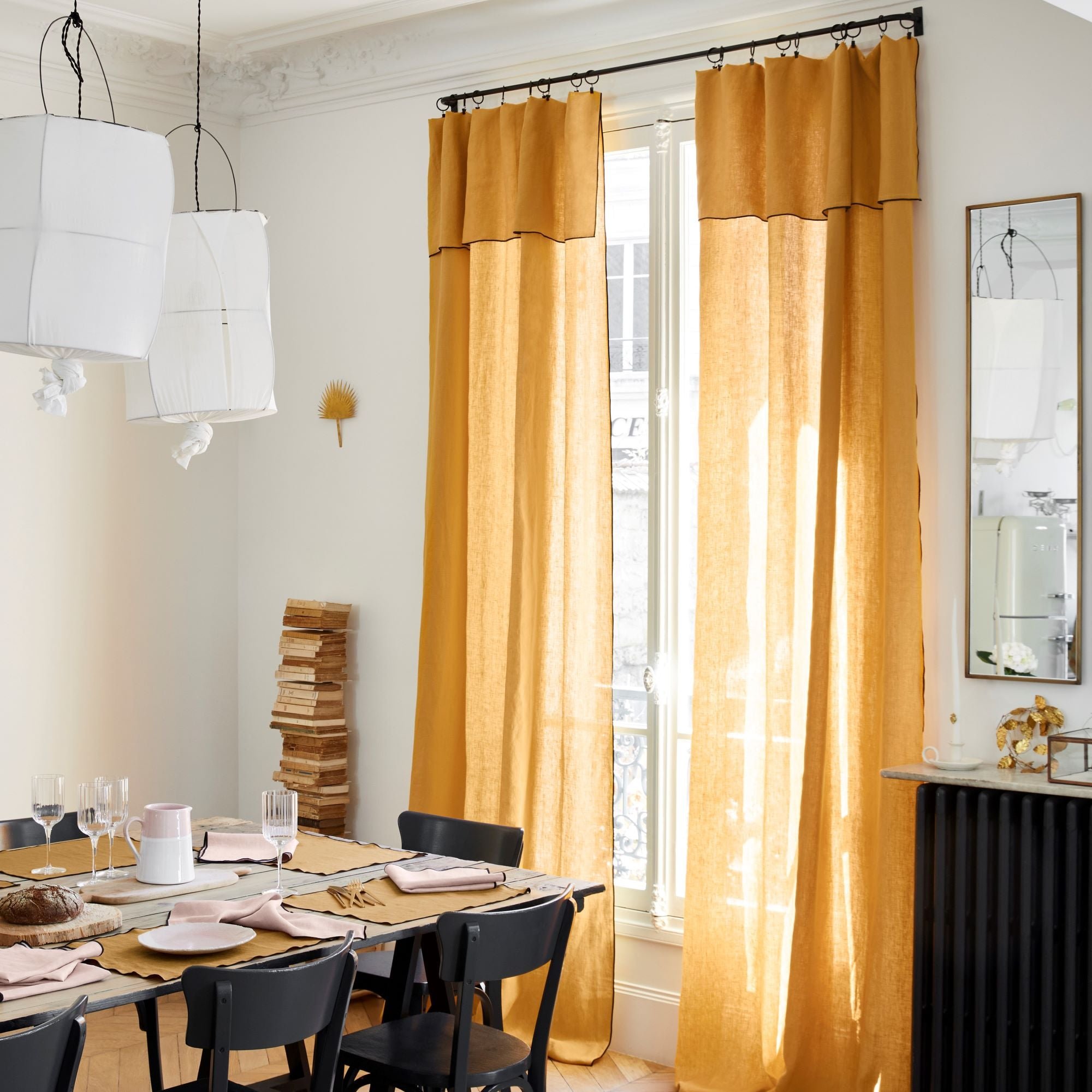 Panel curtain MADURA Yellow