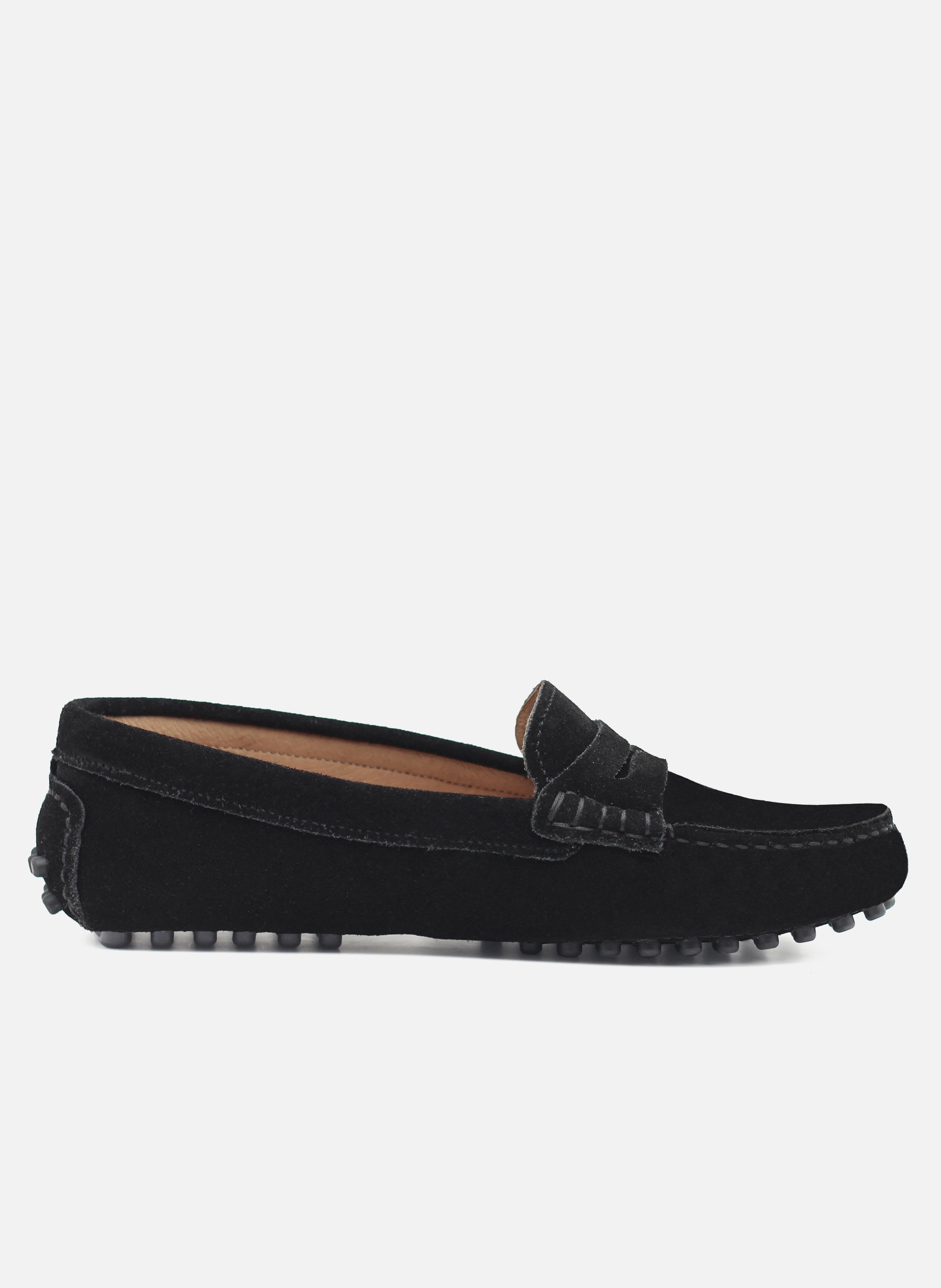 Suede loafers JULES & JENN Black