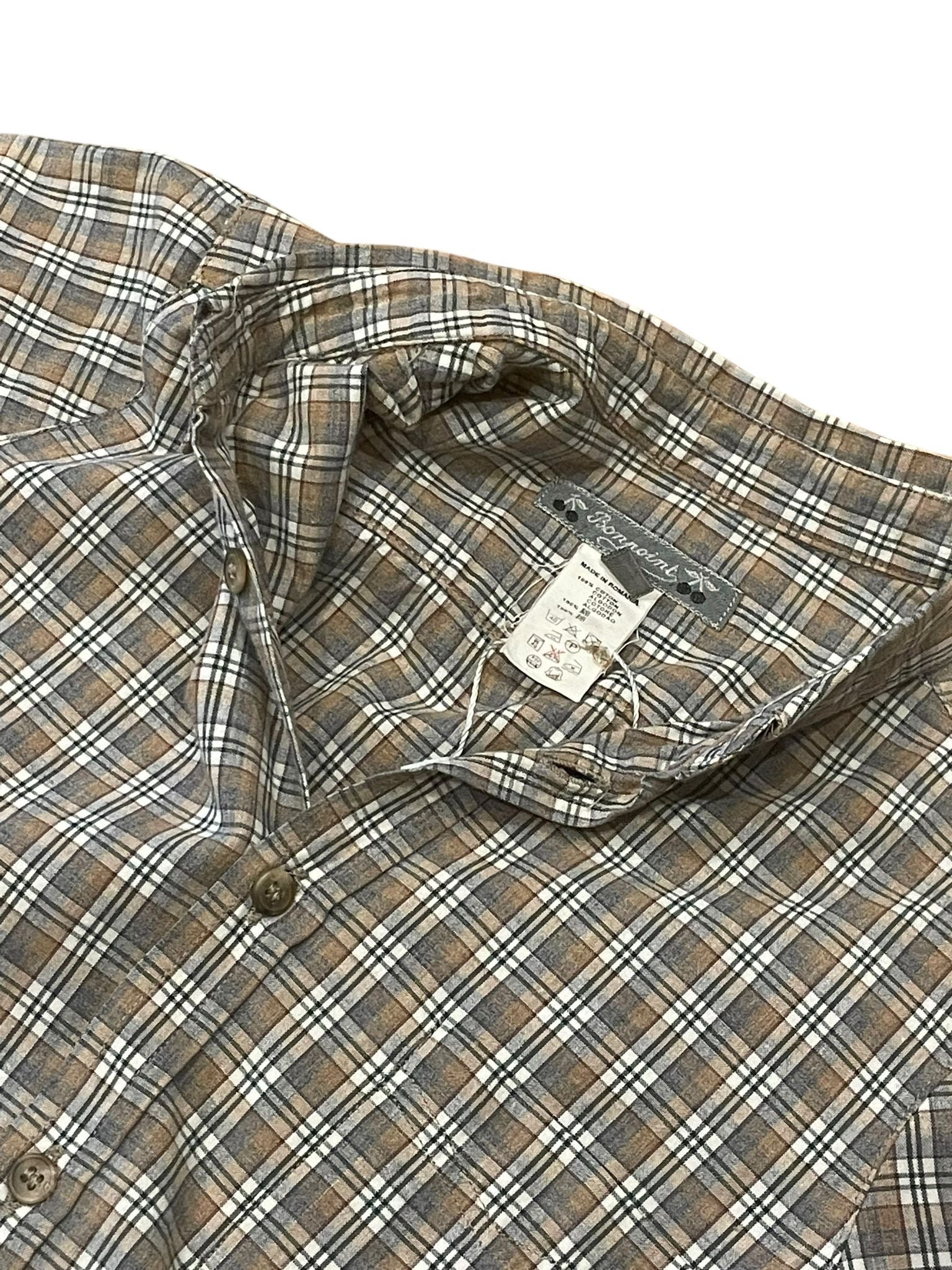 Brown child's shirt - 4 years BONPOINT - Seconde Main Brown