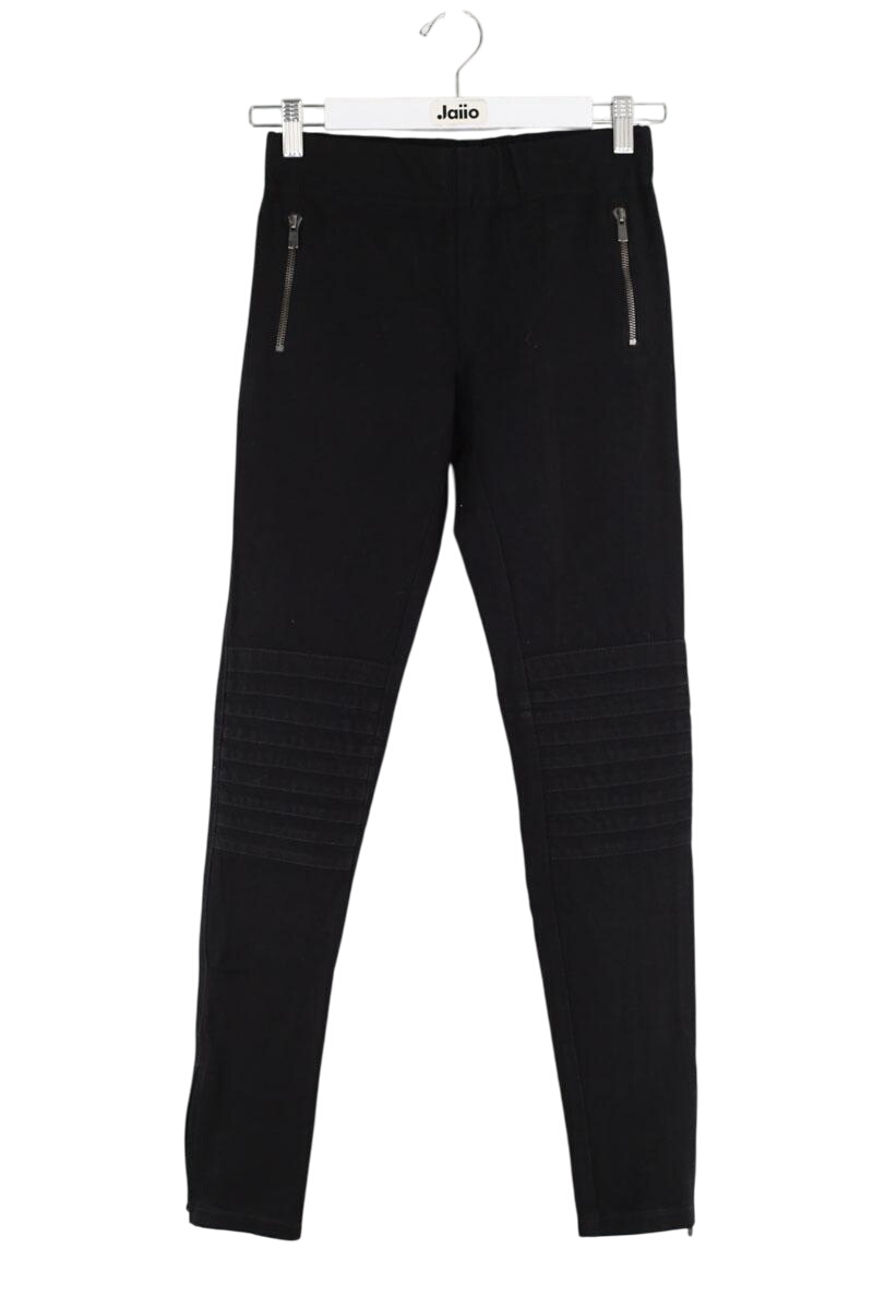 Slim cotton trousers JOSEPH - Seconde Main Black