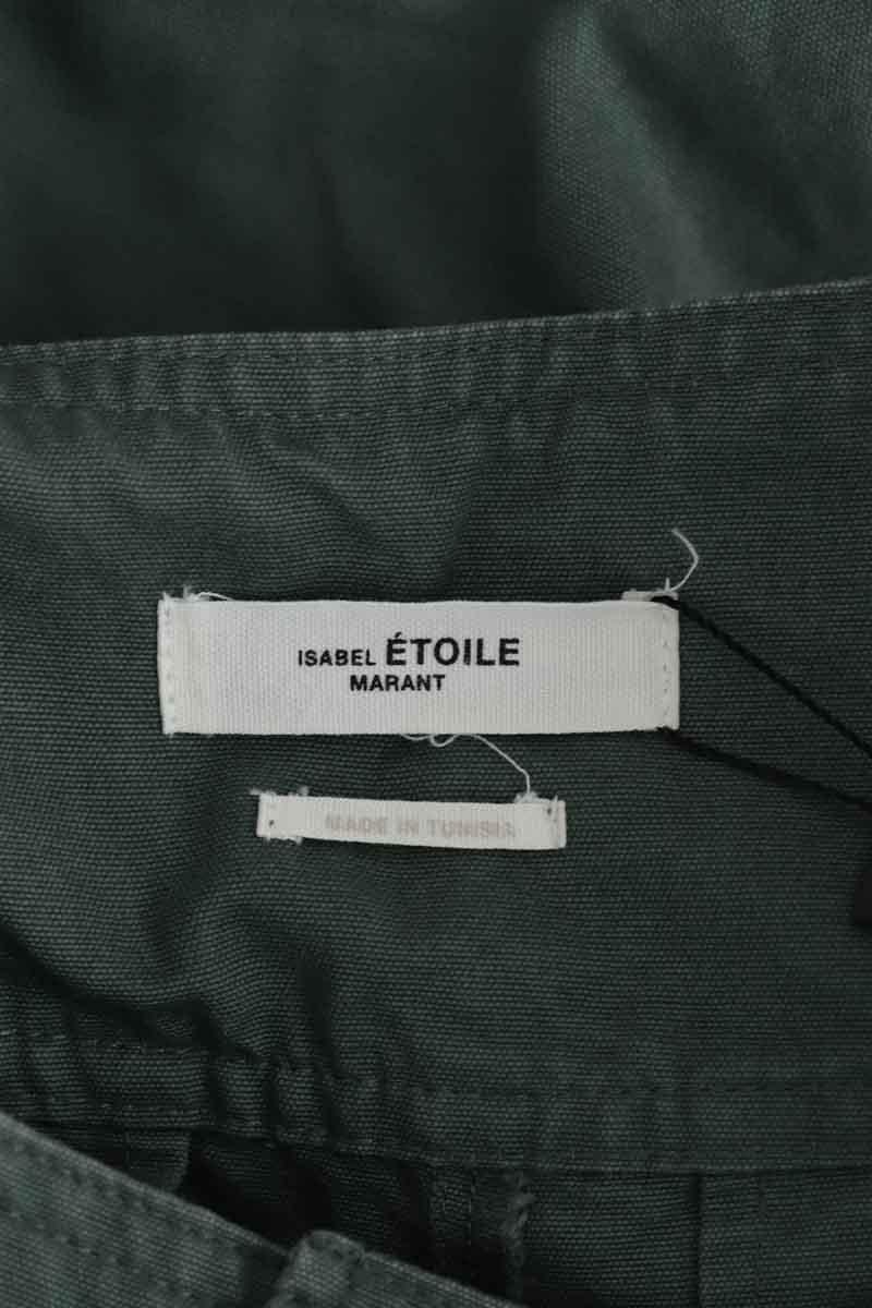 Cotton pants ISABEL MARANT ÉTOILE - SECONDE MAIN Khaki