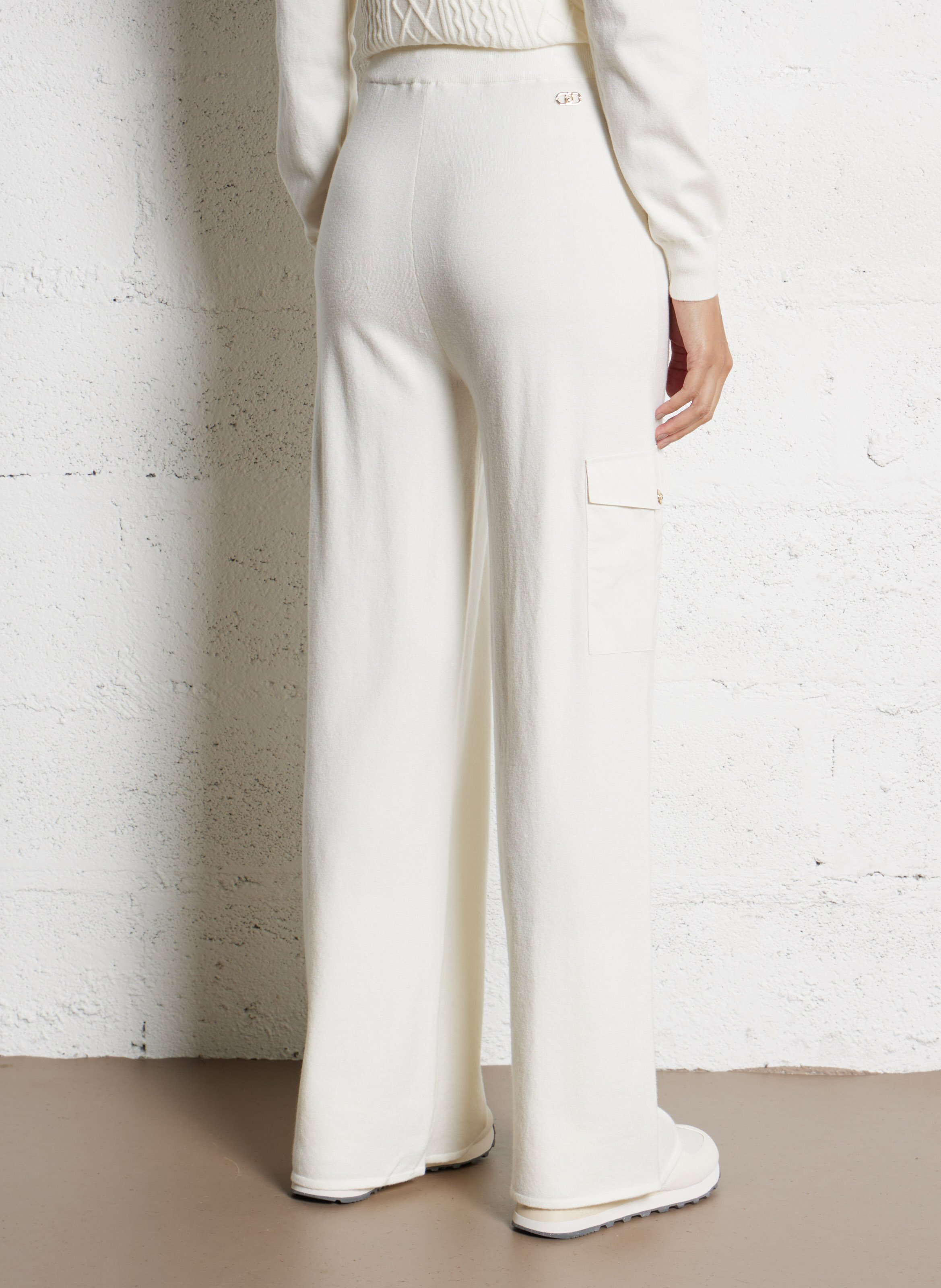 Wide trousers LIU JO Beige