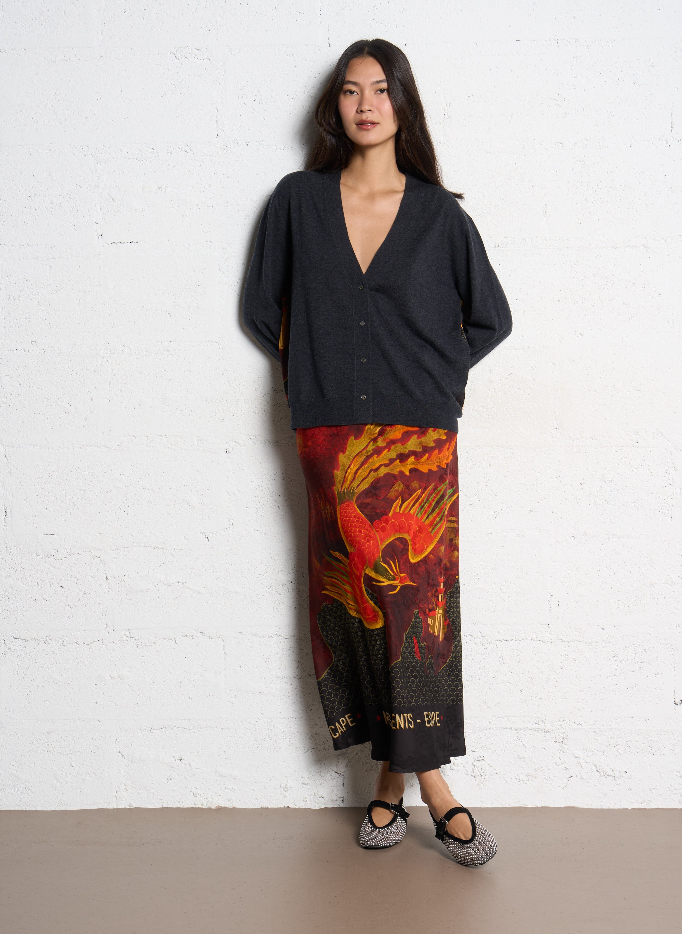 Mesh ballet flats BIBI LOU Black