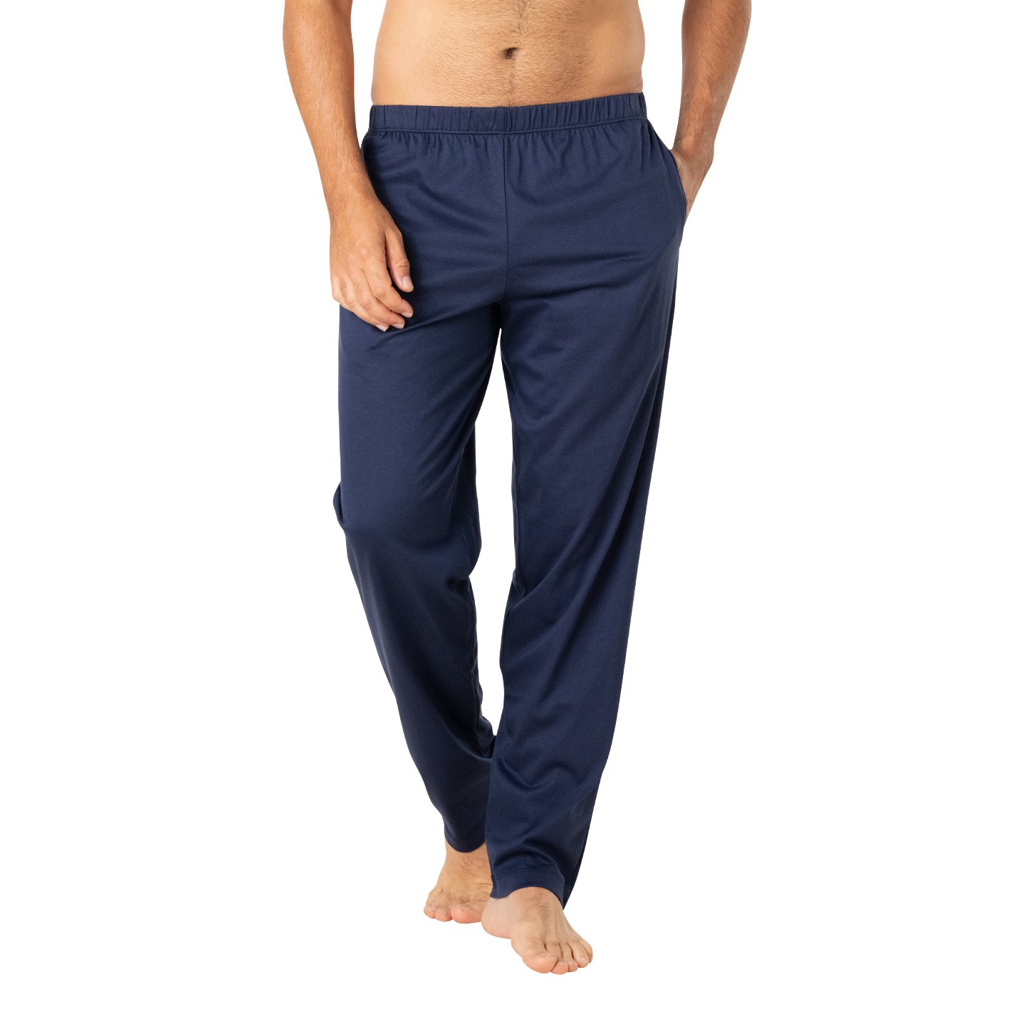 Long open mercerised pyjamas EMINENCE Multicolored