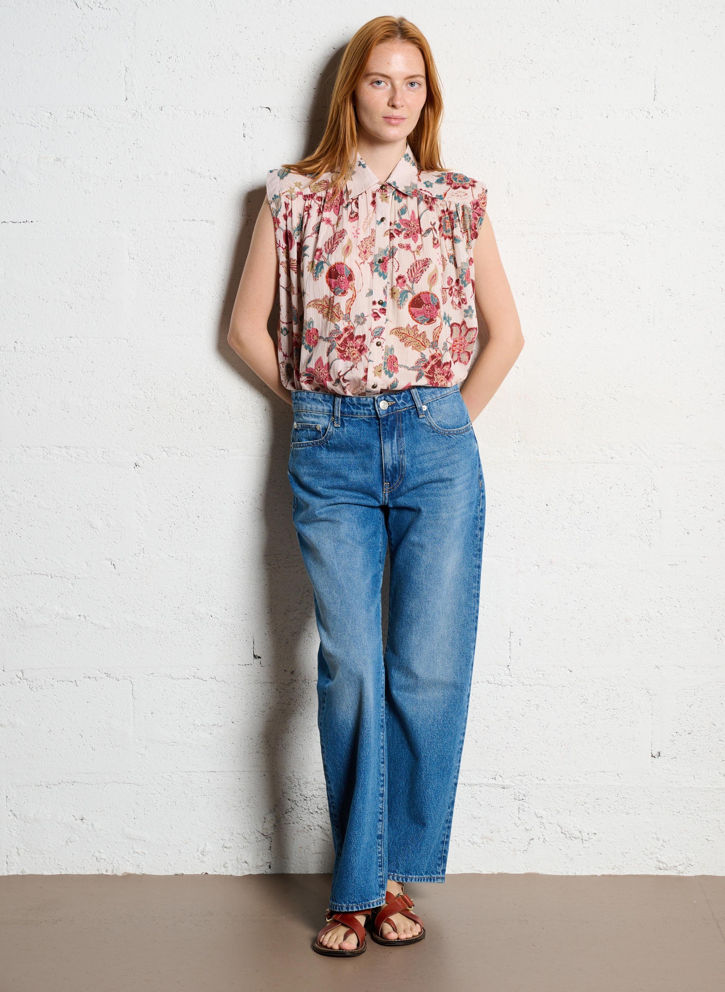 - Straight Cut Jeans
- 5 Taschen
- Gerader Schnitt
- Stone-Washed-Optik ACQUAVERDE Blau