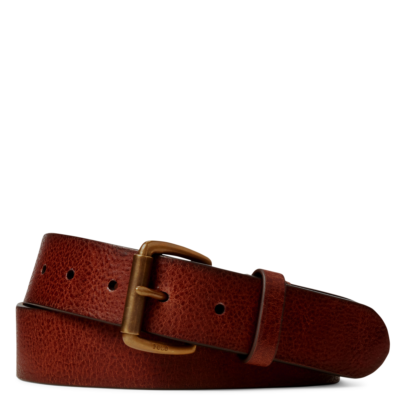 Ceinture en cuir POLO RALPH LAUREN Marron