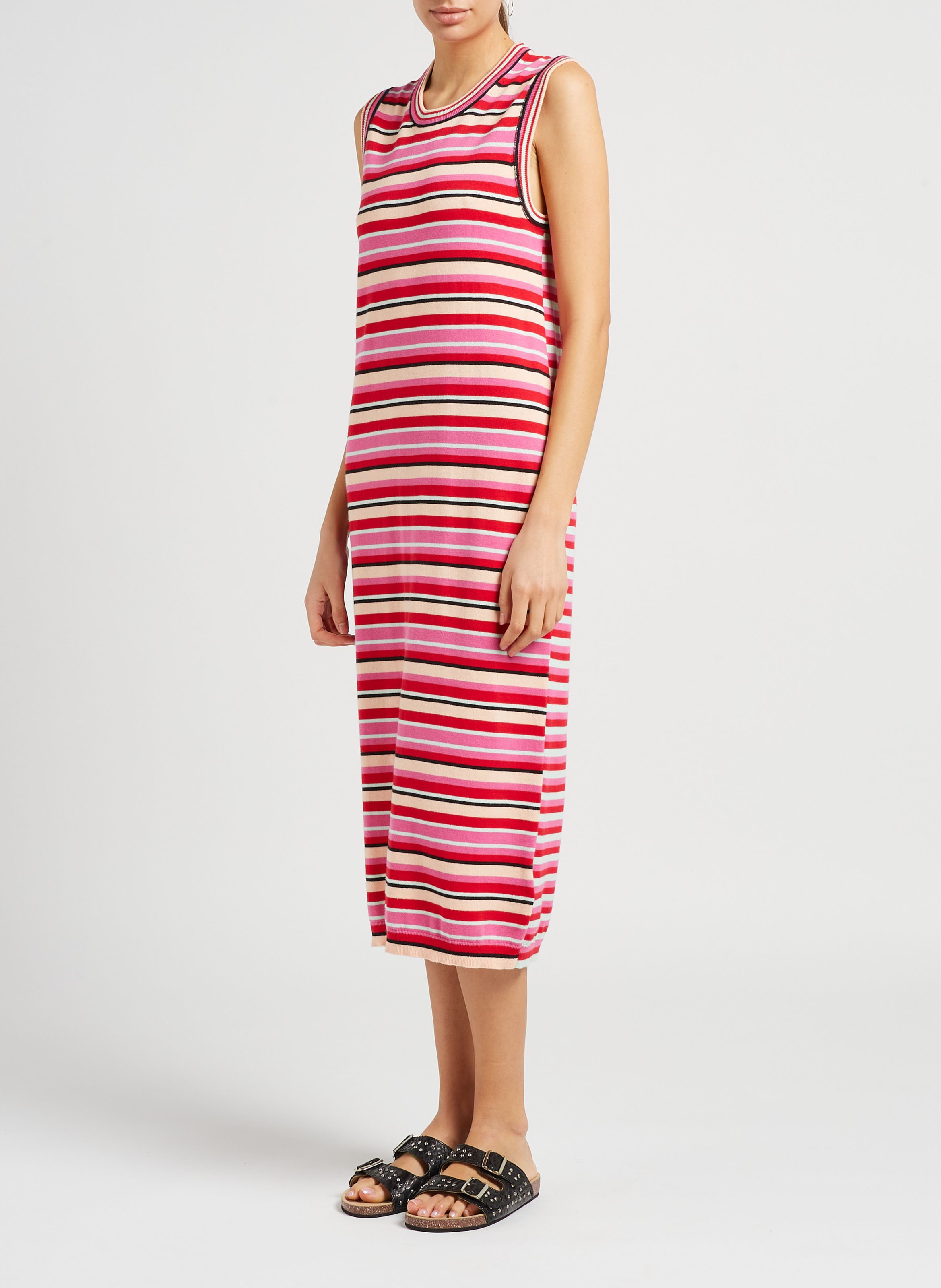 Round-neck sweater dress PAUL SMITH Pink