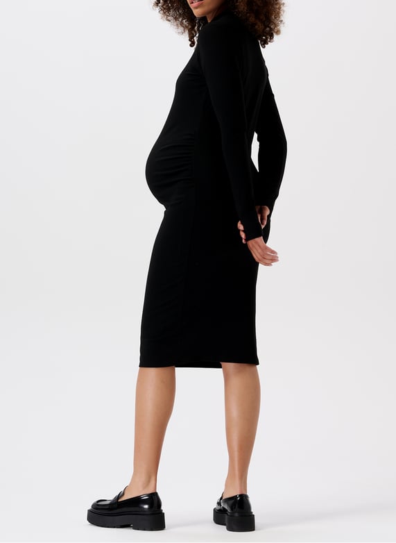 High-Neck maternity midi dress Black Noppies - Women | Place des Tendances High-Neck maternity midi dress Black Noppies - Women | Place des Tendances