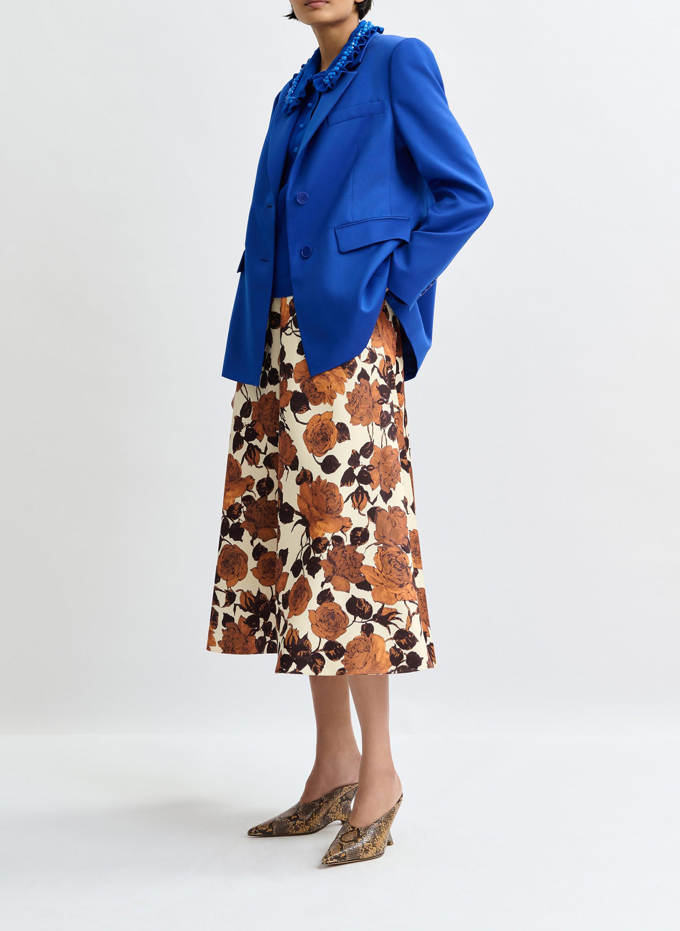 Veste col tailleur  ESSENTIEL ANTWERP Bleu