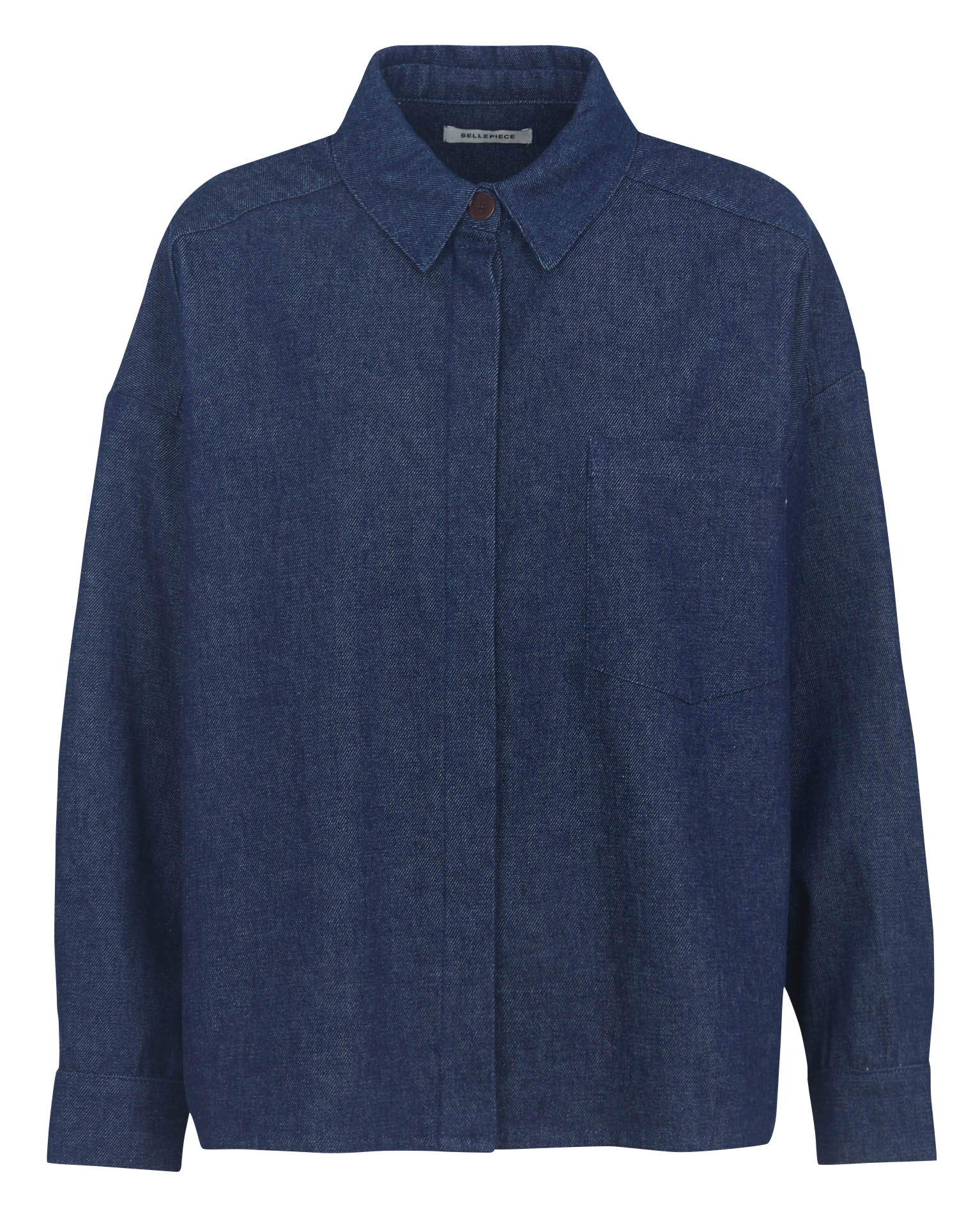 Veste oversize en jean brut BELLEPIECE Bleu