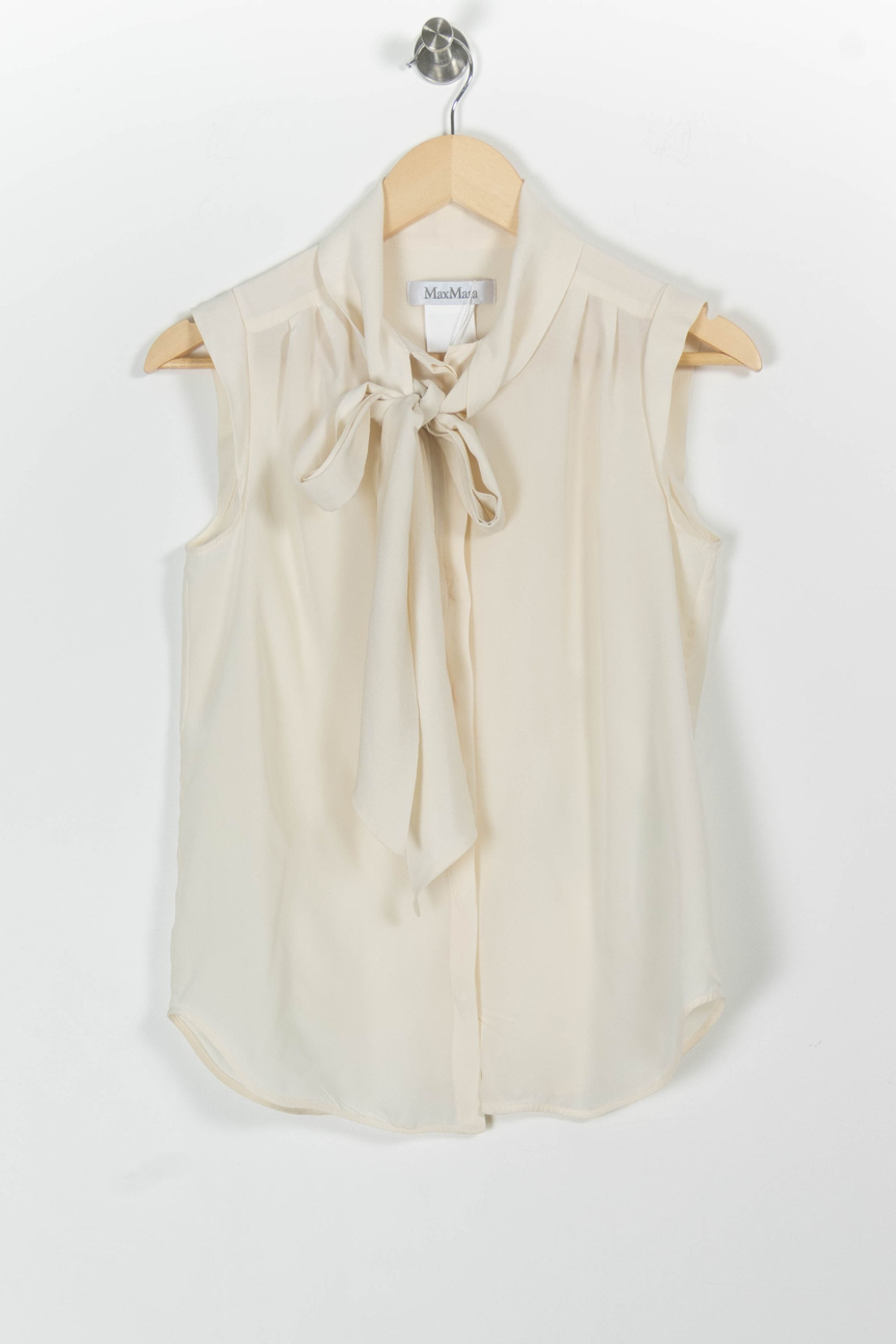 Blouse MAX MARA - Seconde Main Blanc