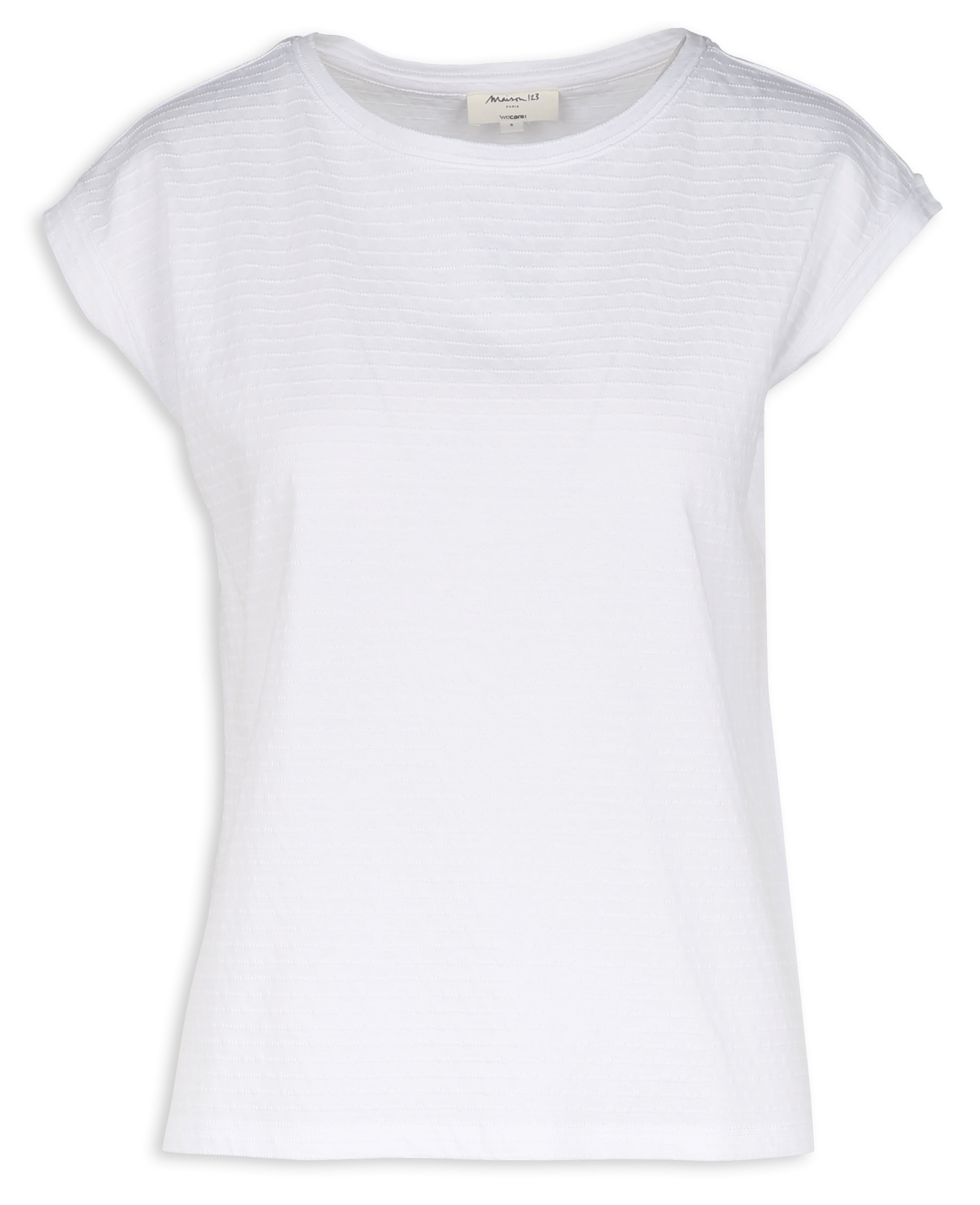 Tee-shirt oversize en coton MAISON 123 Blanc