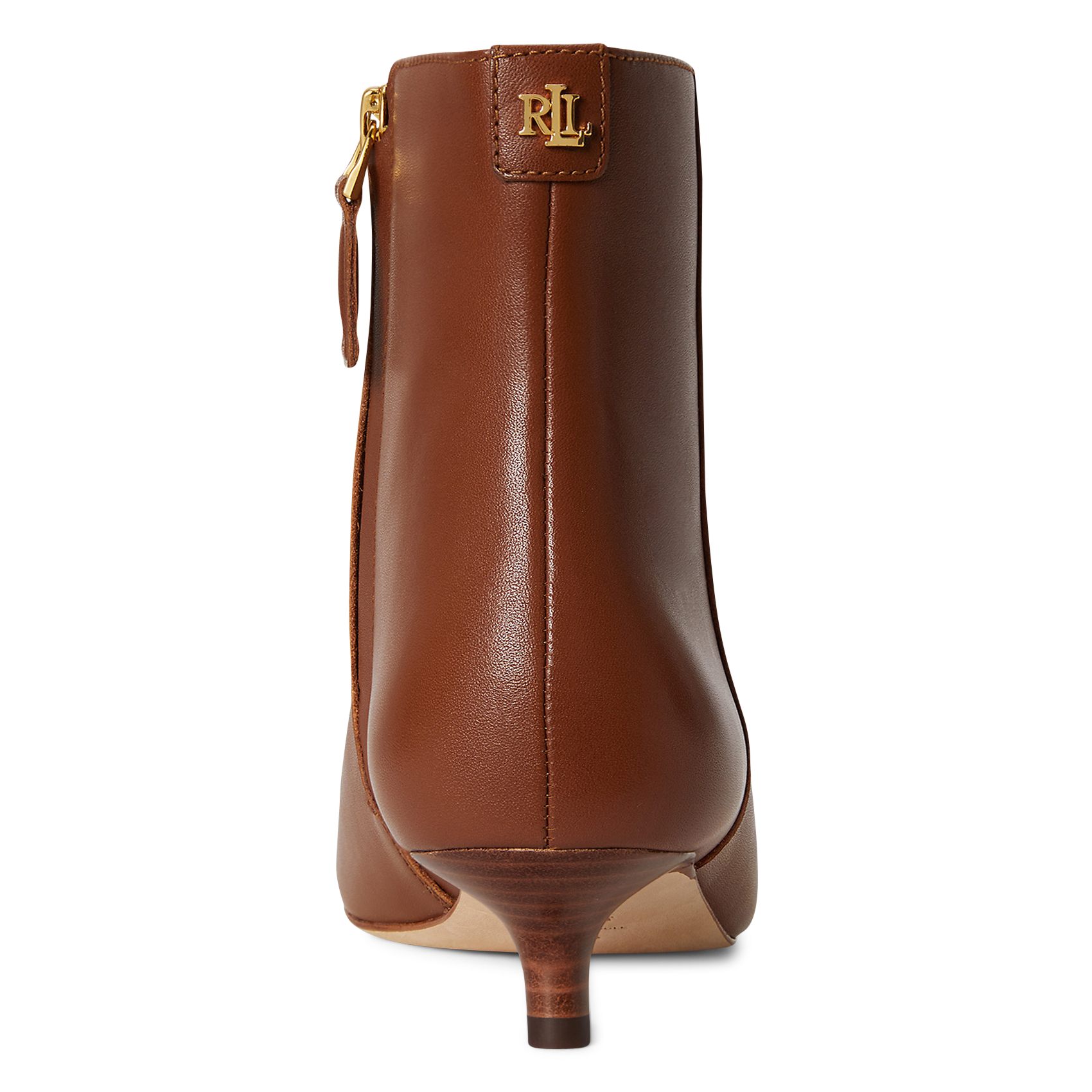 Bottines en cuir | Marron LAUREN RALPH LAUREN Femme