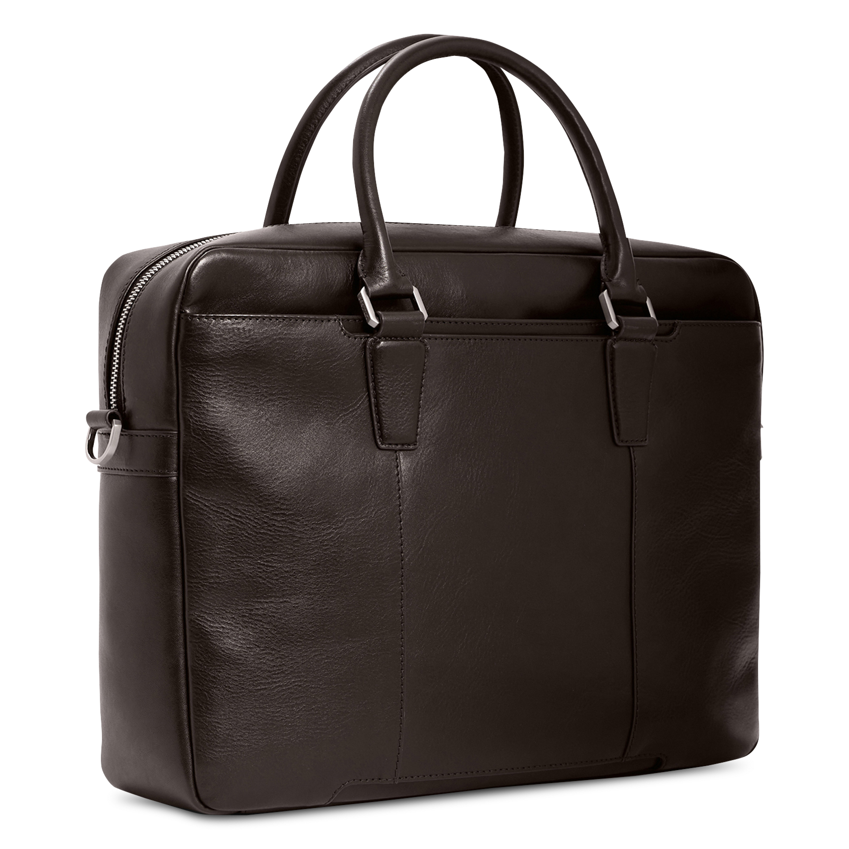Leren laptoptas LE TANNEUR Bruin