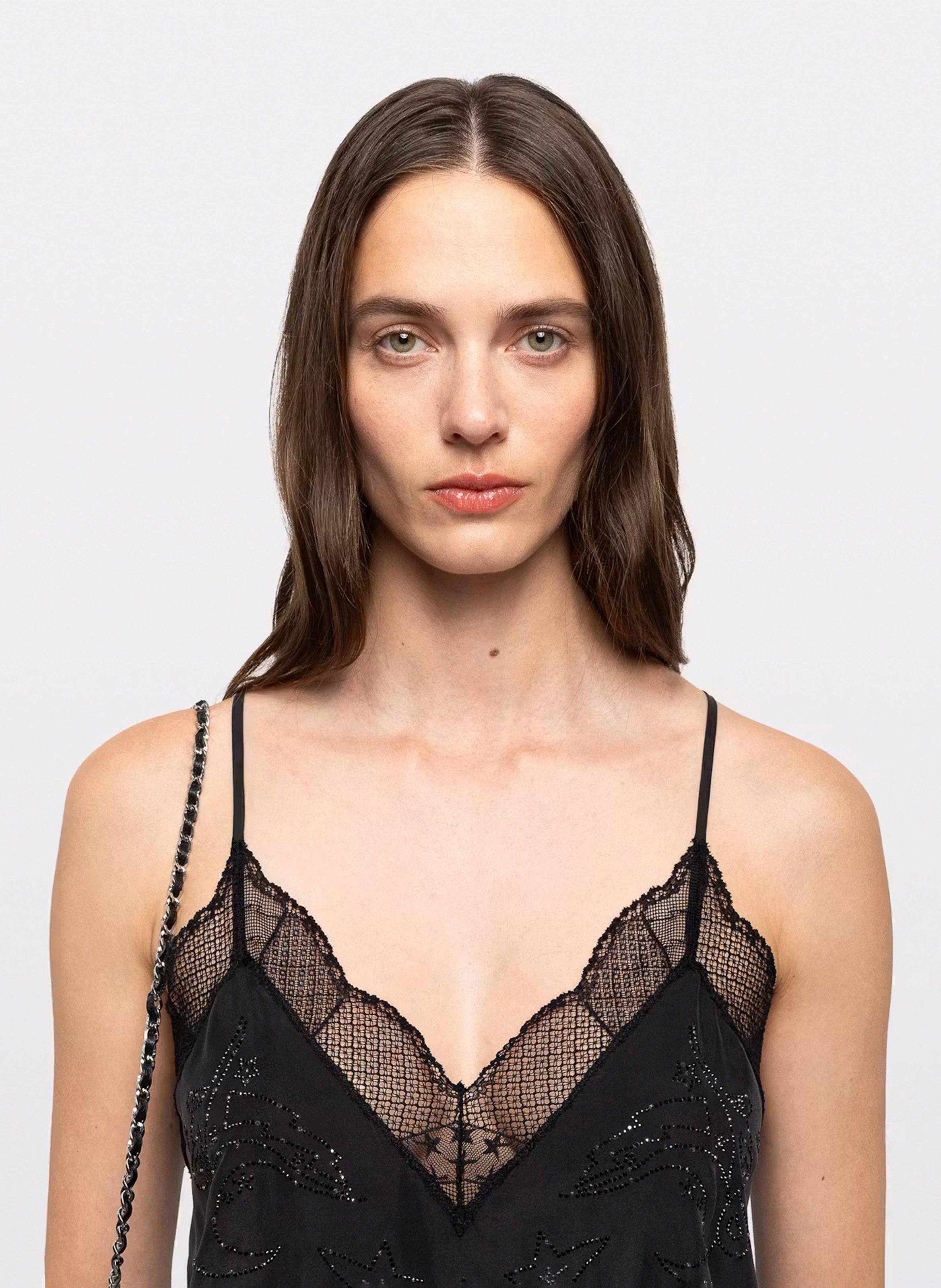 Caraco en soie ZADIG&VOLTAIRE Noir