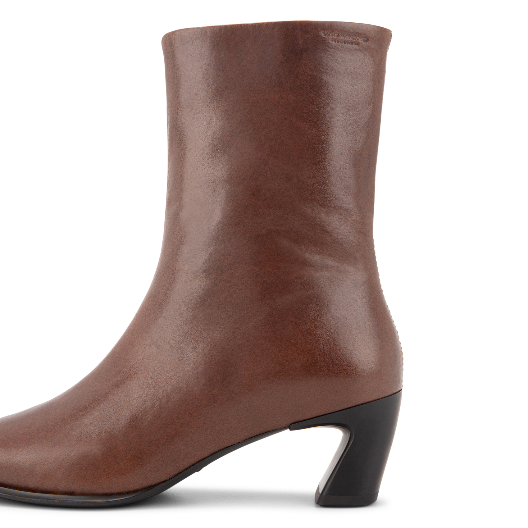 Spitze Lederstiefeletten VAGABOND Braun