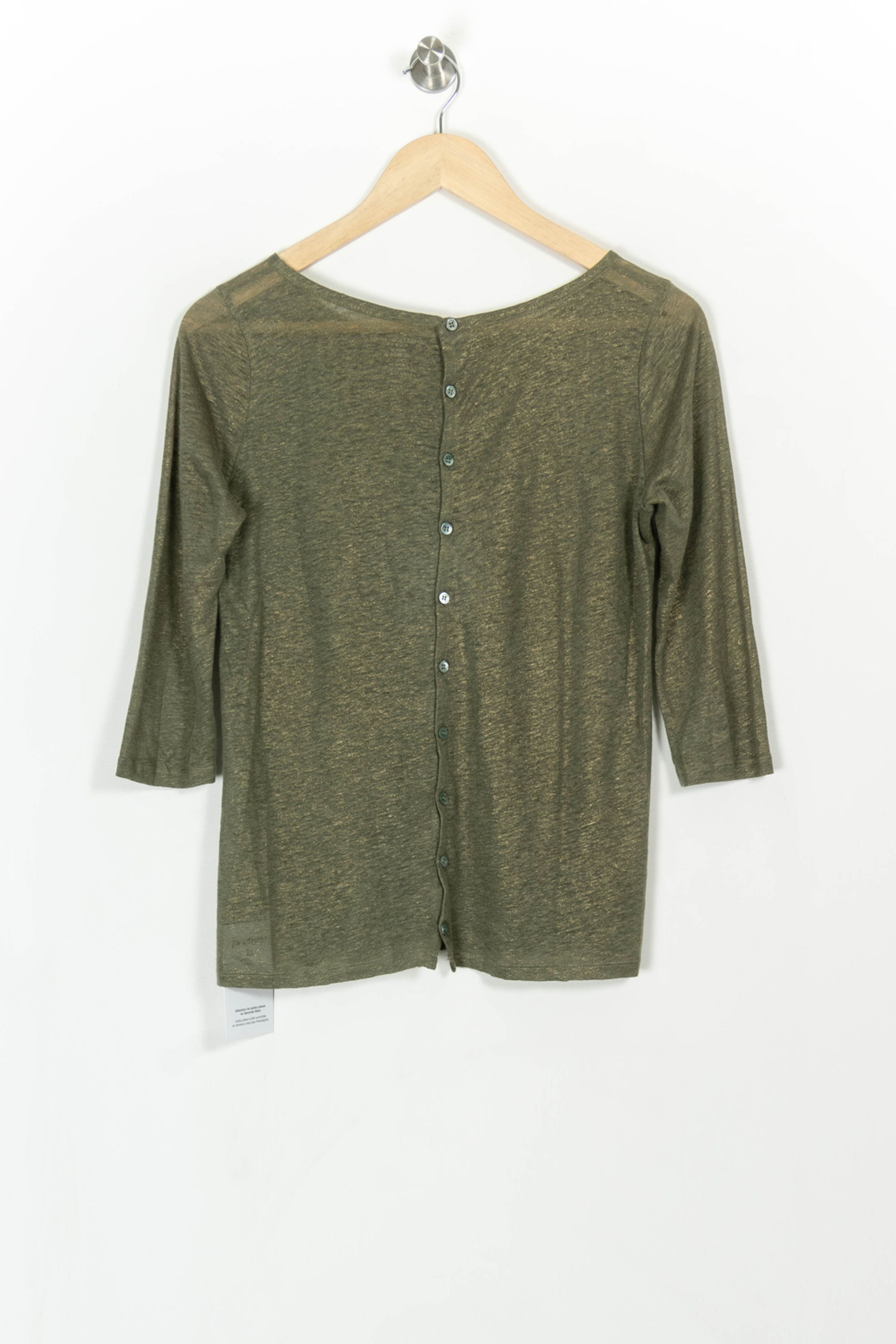 Tee-shirt MAJESTIC FILATURES - SECONDE MAIN Vert