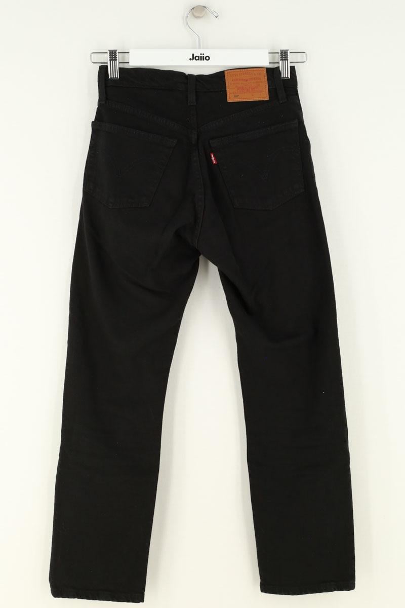 Straight Leg Jeans w23 l26 501 LEVI'S - Seconde main Black