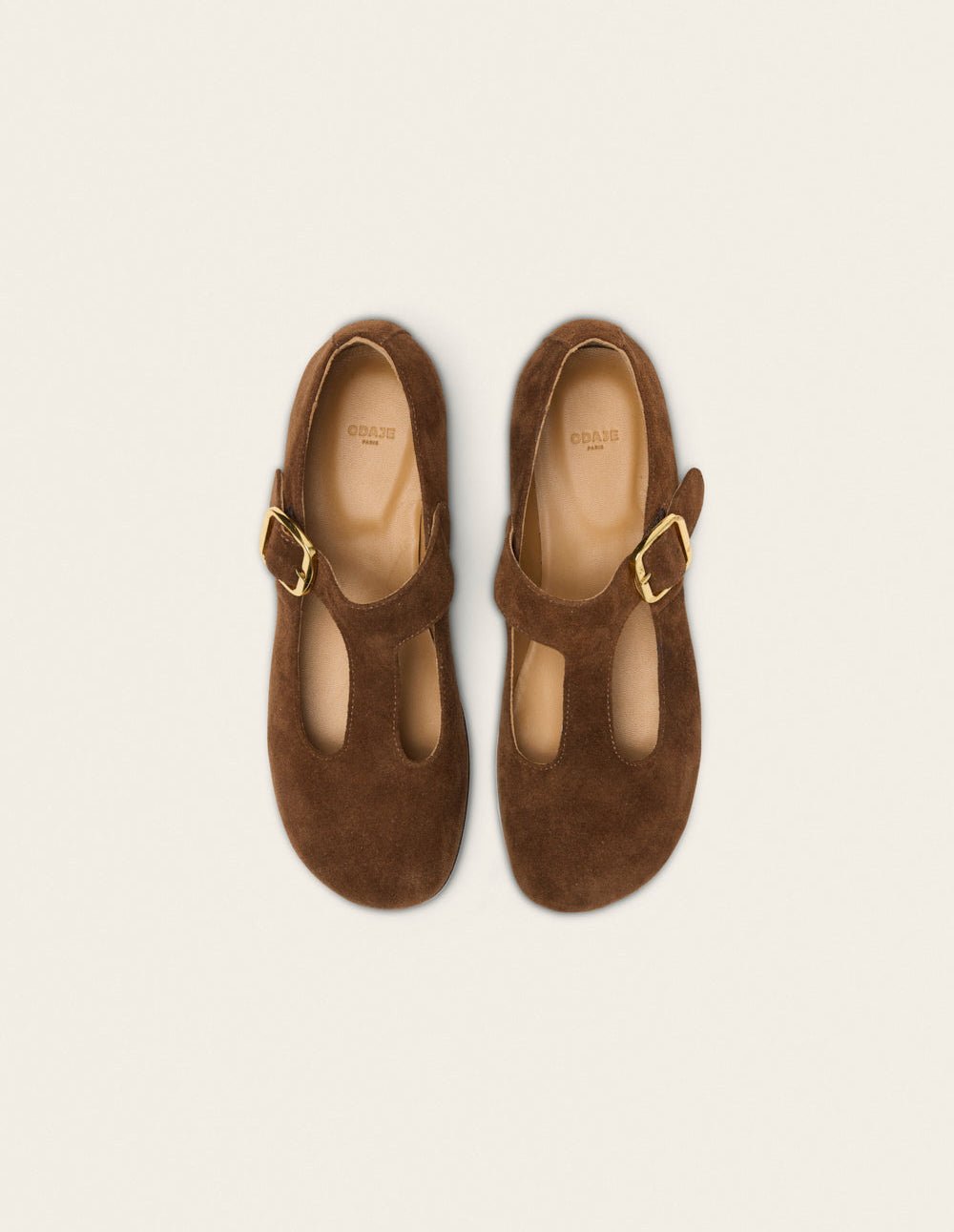 Ballerines ODAJE Marron
