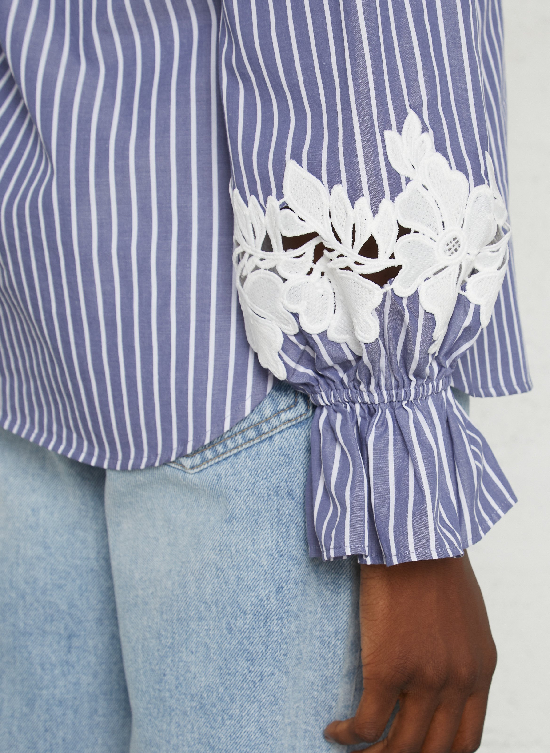 Checked shirt IKKS Blue