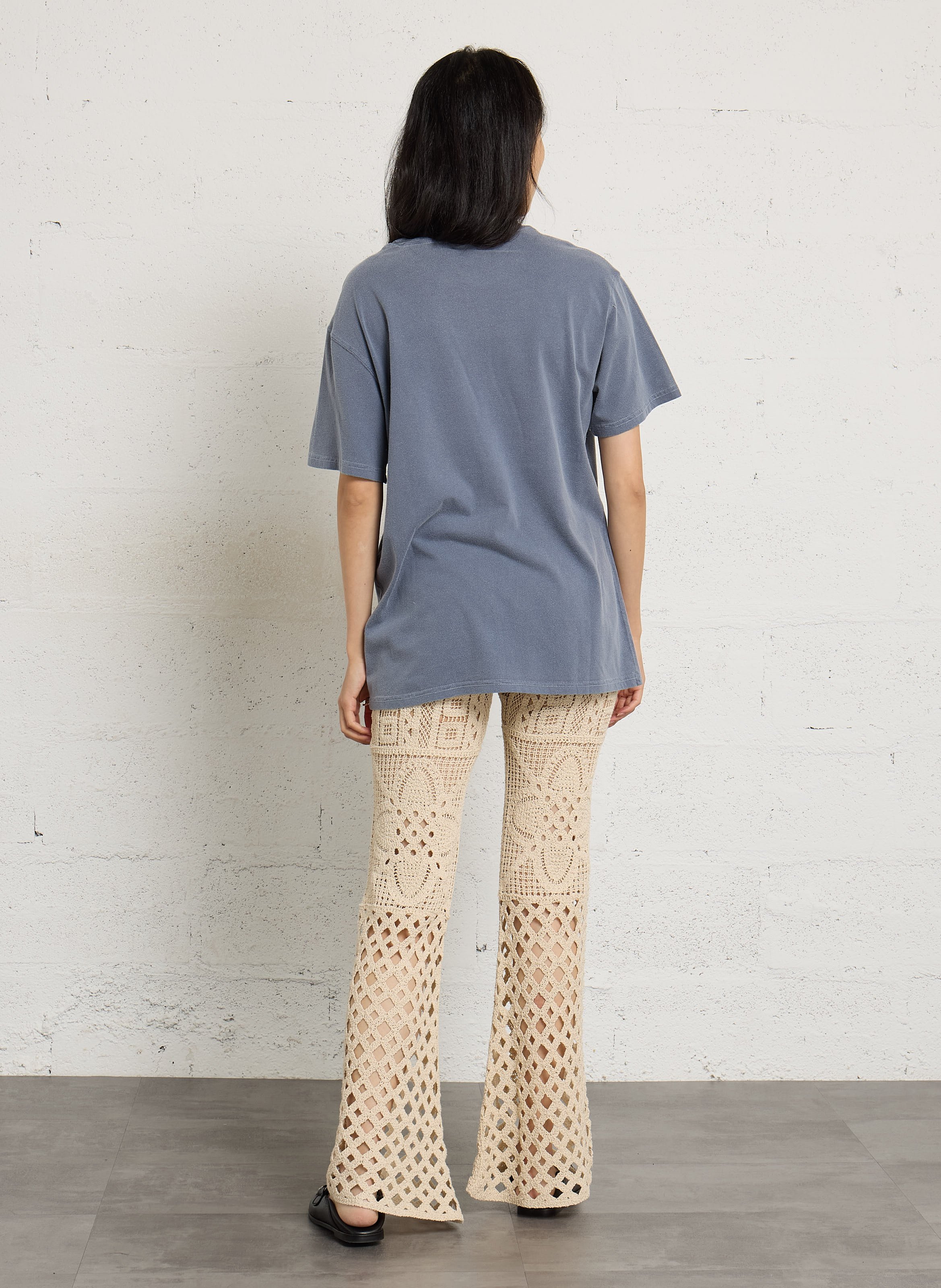 Tee-shirt imprimé en coton NEWTONE Orange