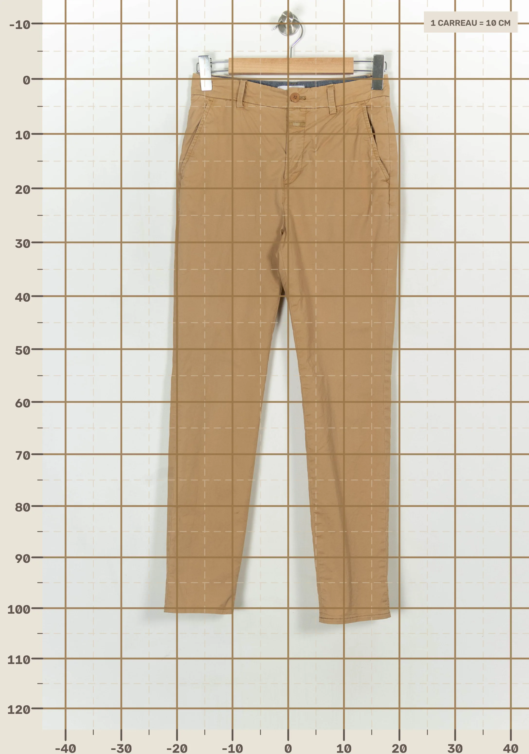 Pants CLOSED - Seconde Main Beige