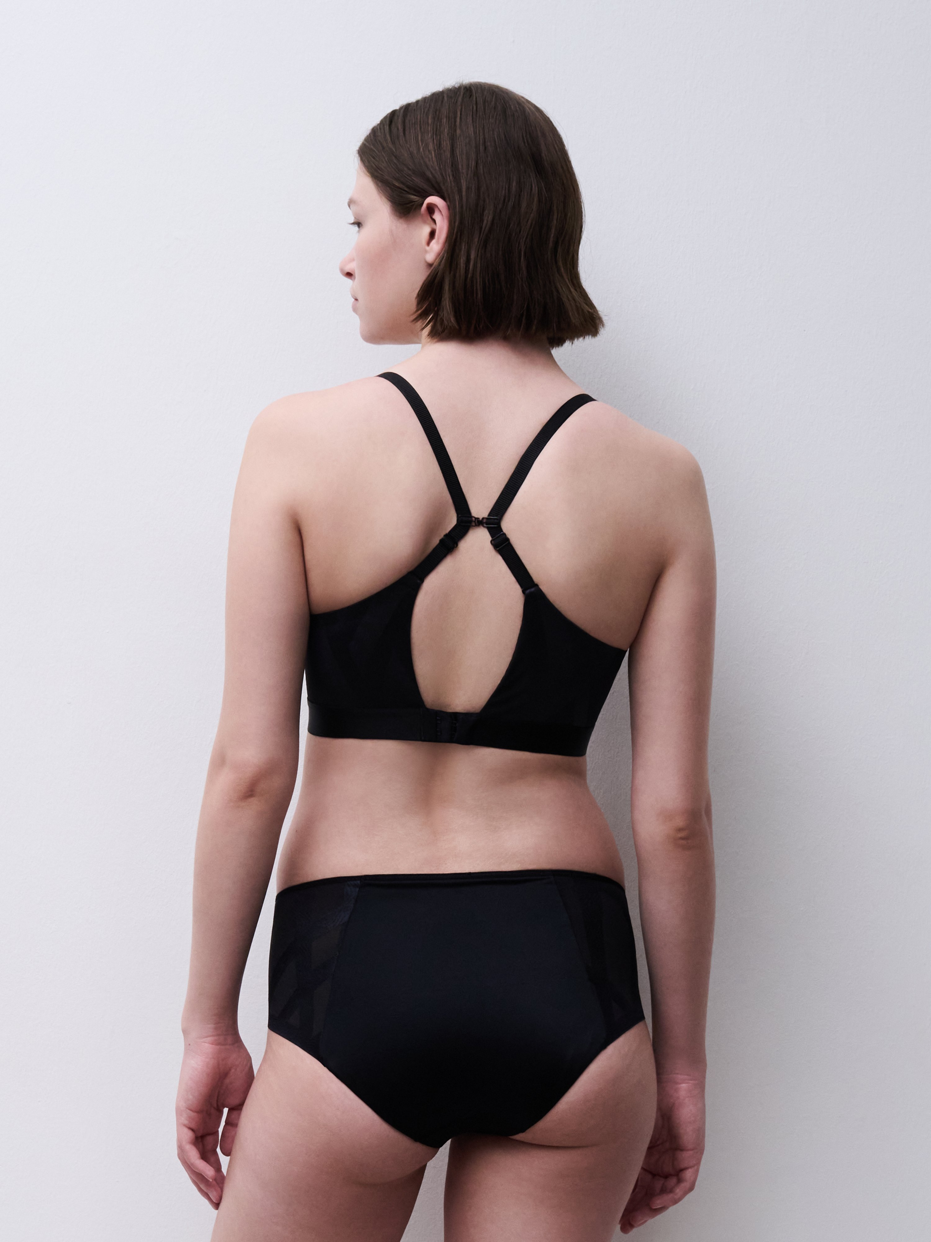 Non-wired support bra CHANTELLE Black