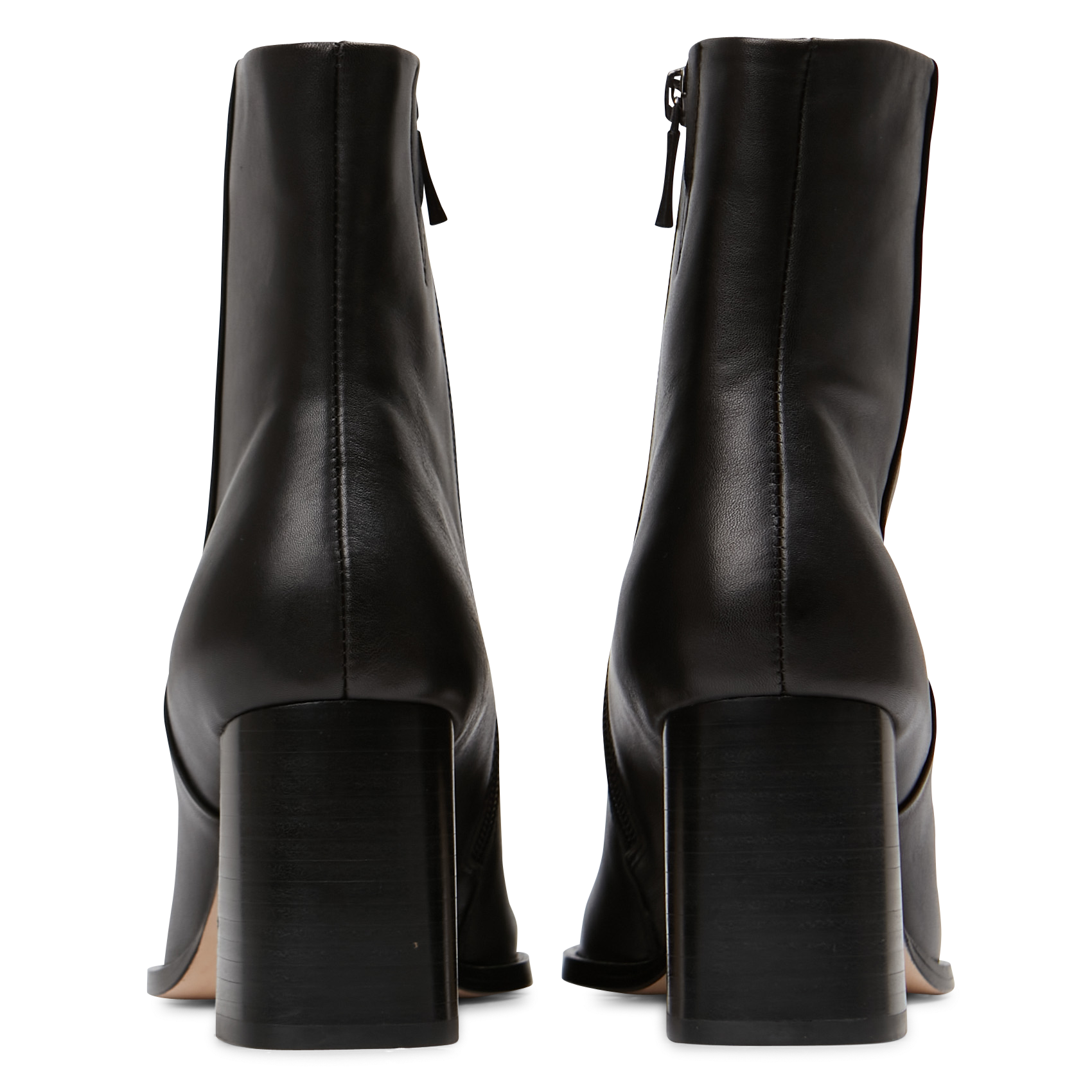 Bottines en cuir MI/MAI Noir