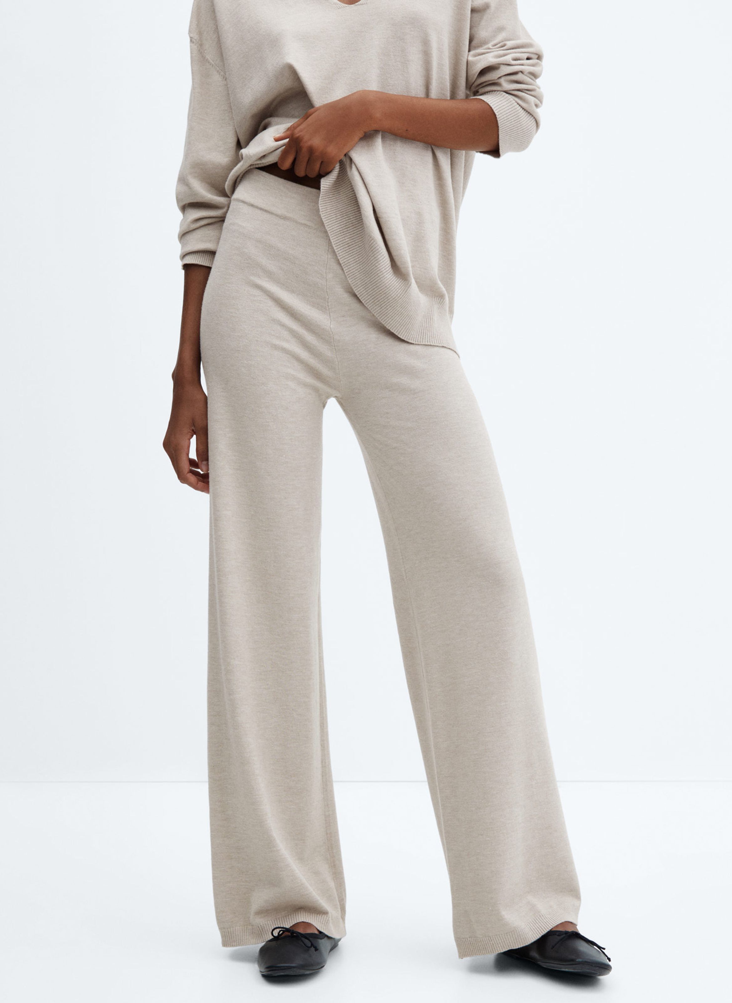 Pantalon punto online mujer