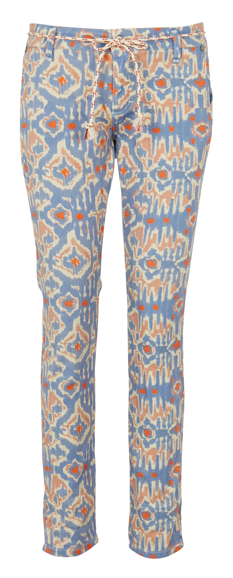 Jean slim en coton mélangé PLEASE Beige