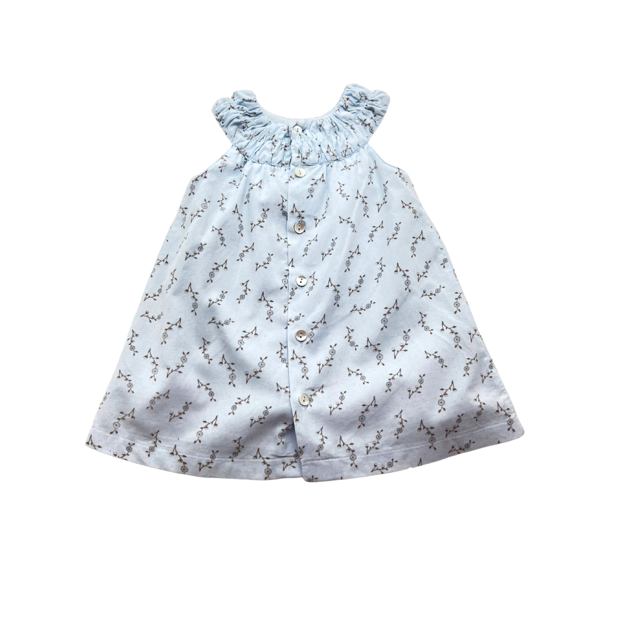 Blue baby dress - 12 months TARTINE ET CHOCOLAT - seconde-main Blue