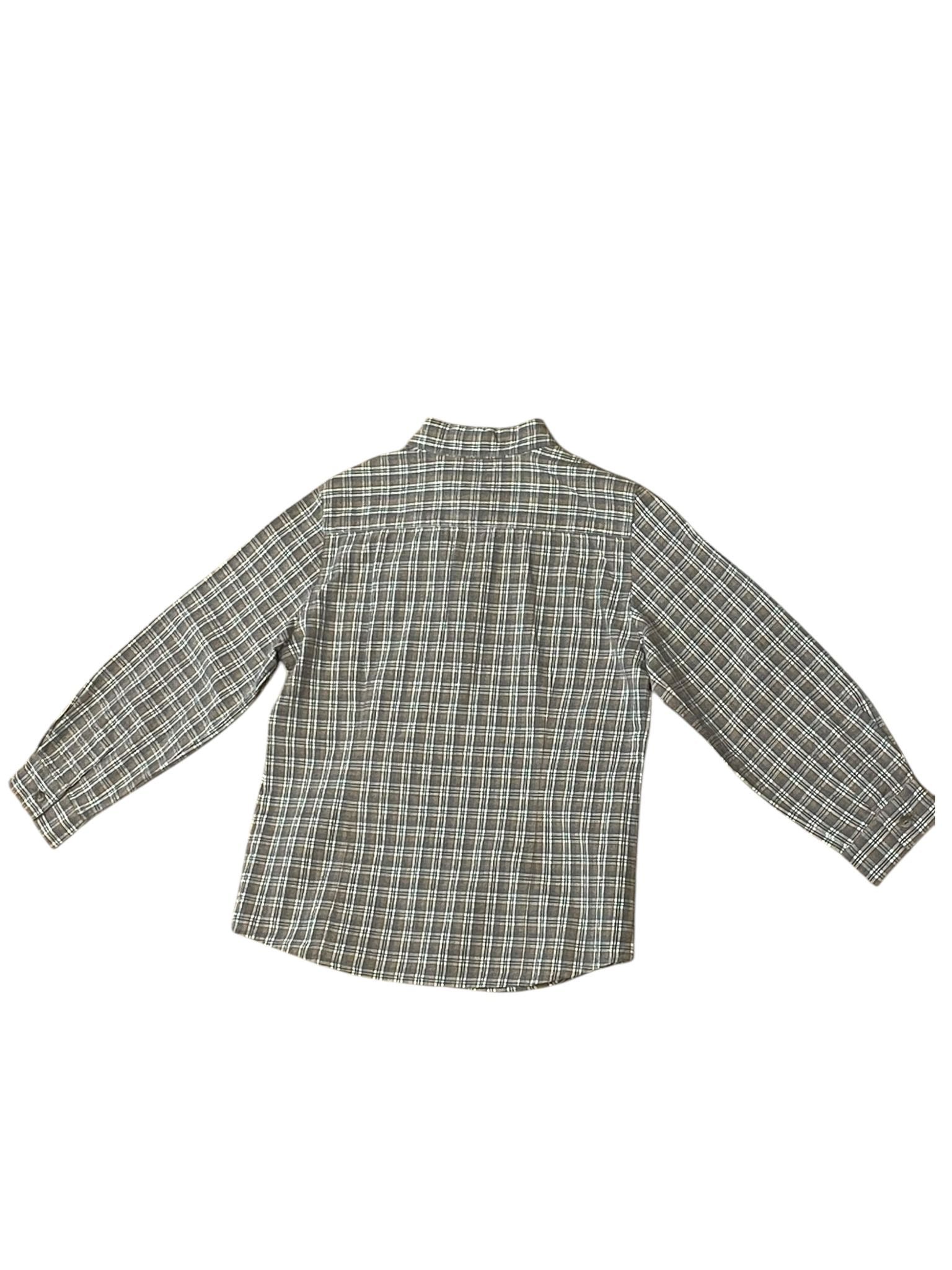 Brown child's shirt - 4 years BONPOINT - Seconde Main Brown