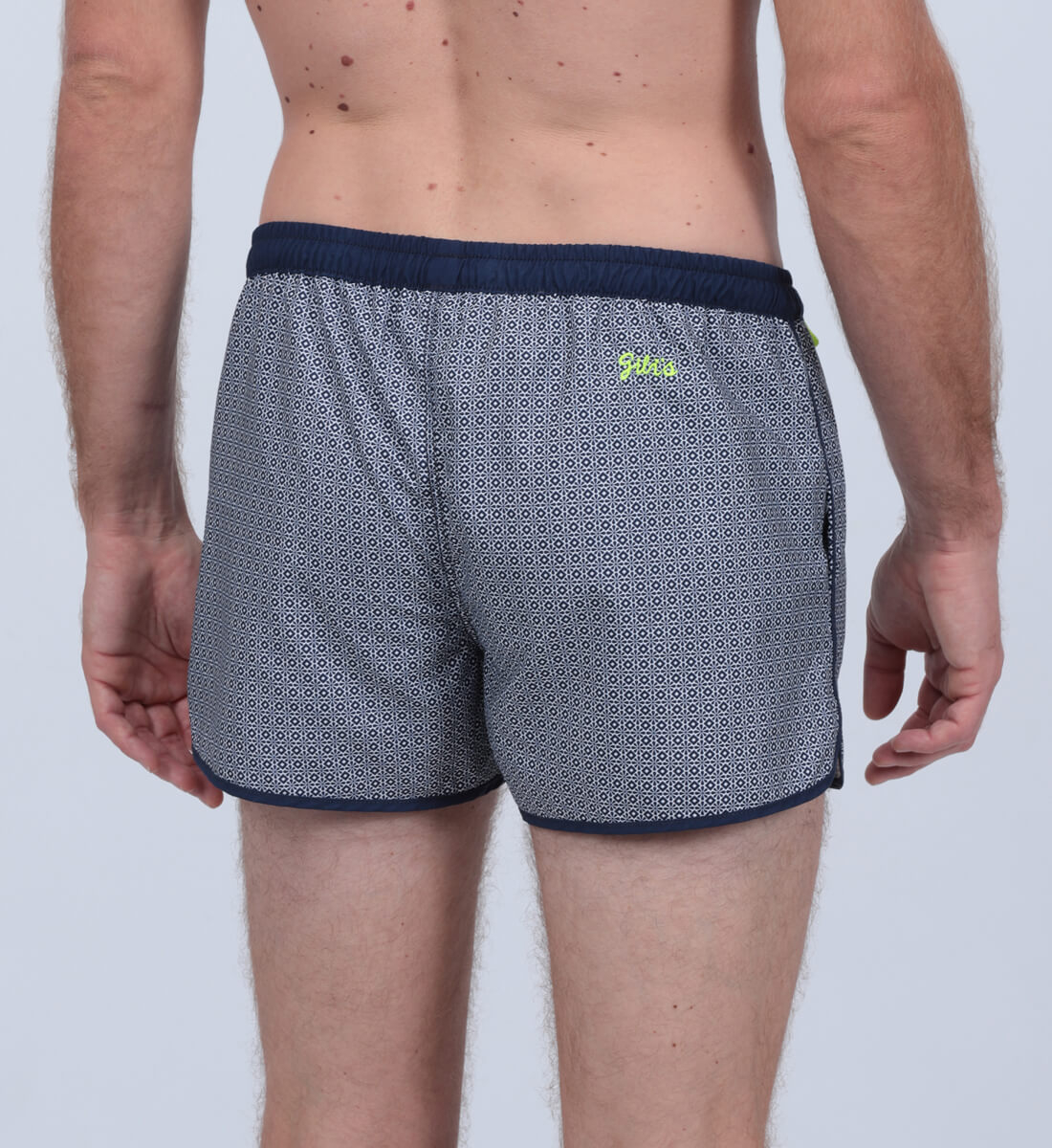 Short swim trunks - azulejos GILI'S Blue