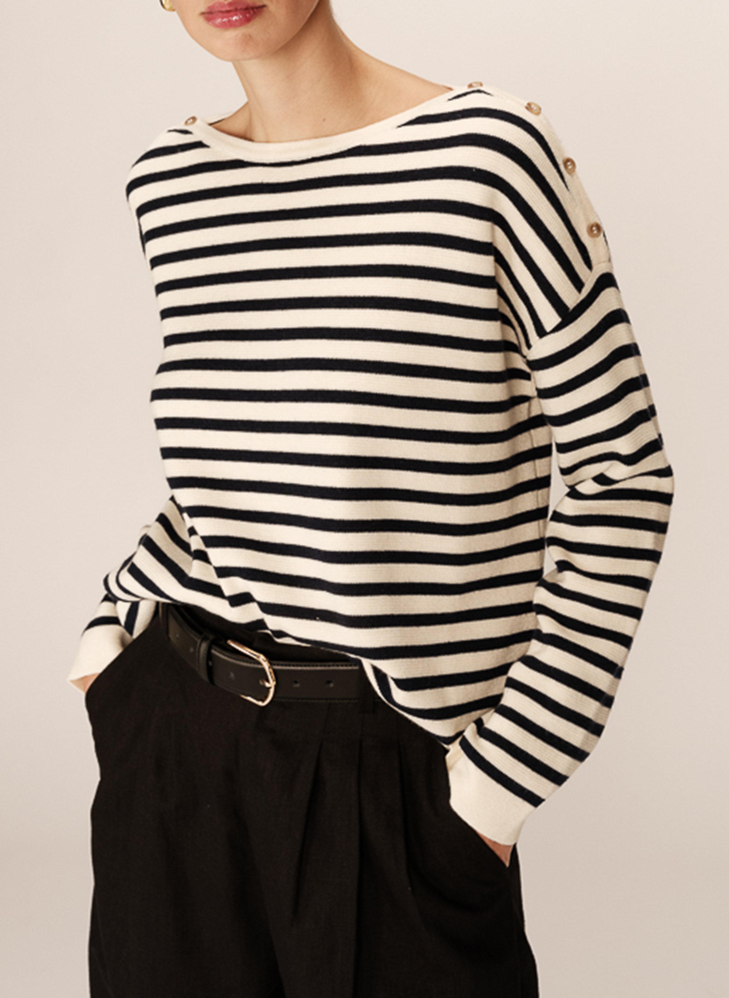 Oversized sailor sweater GRACE ET MILA