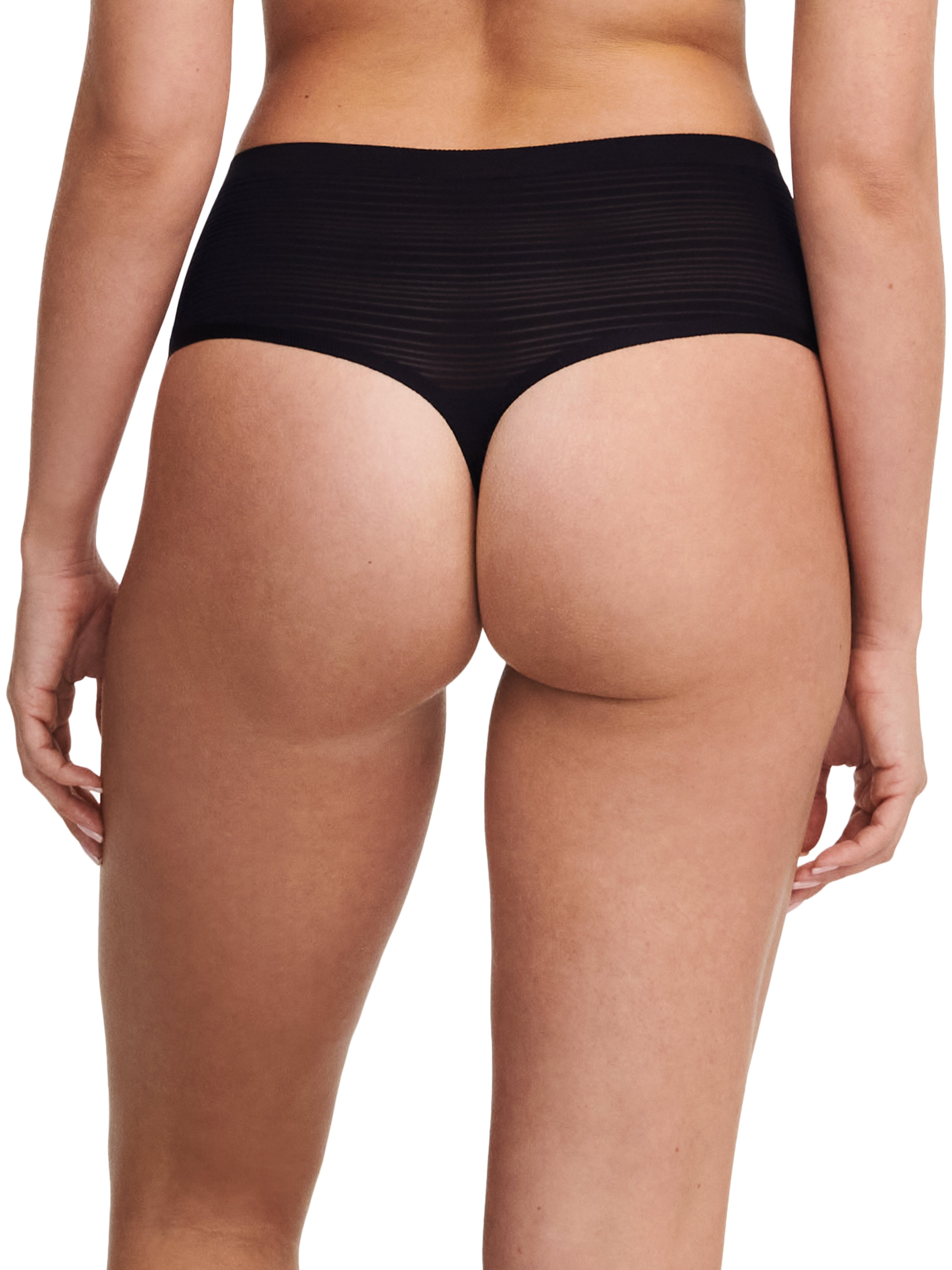 High-waisted G-string CHANTELLE Black