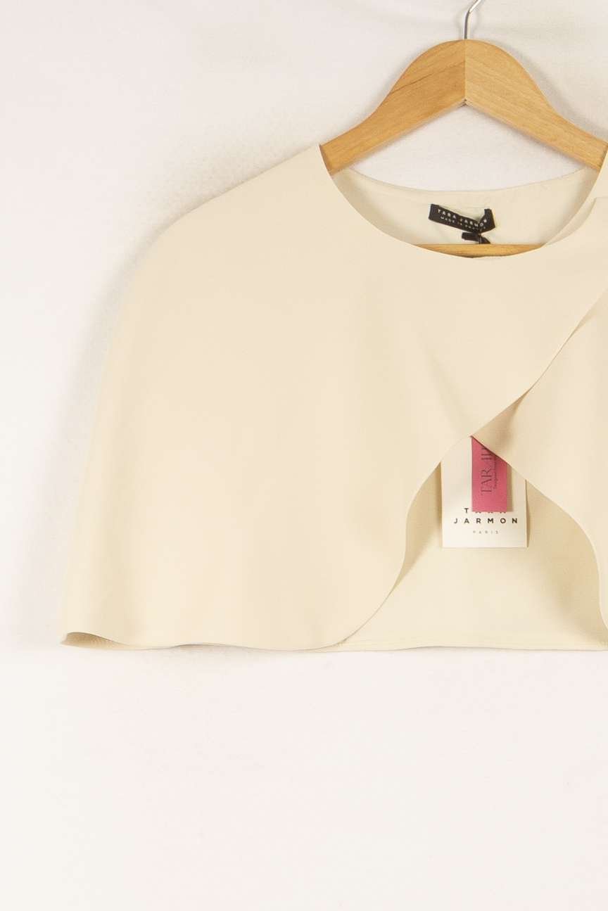 Chino trousers  TARA JARMON - Seconde Main White