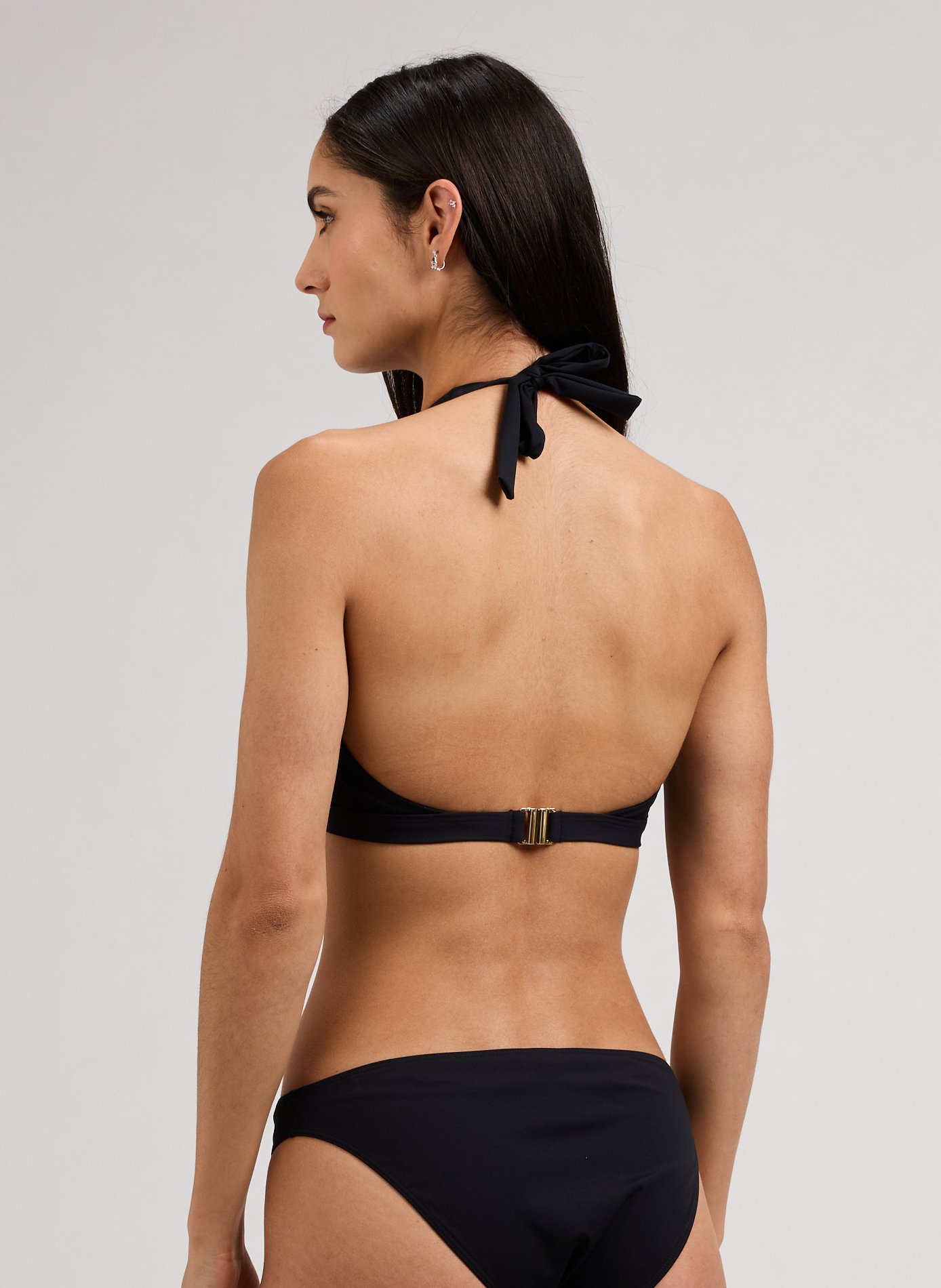 Triangle bikini top SAISON 1865 Black