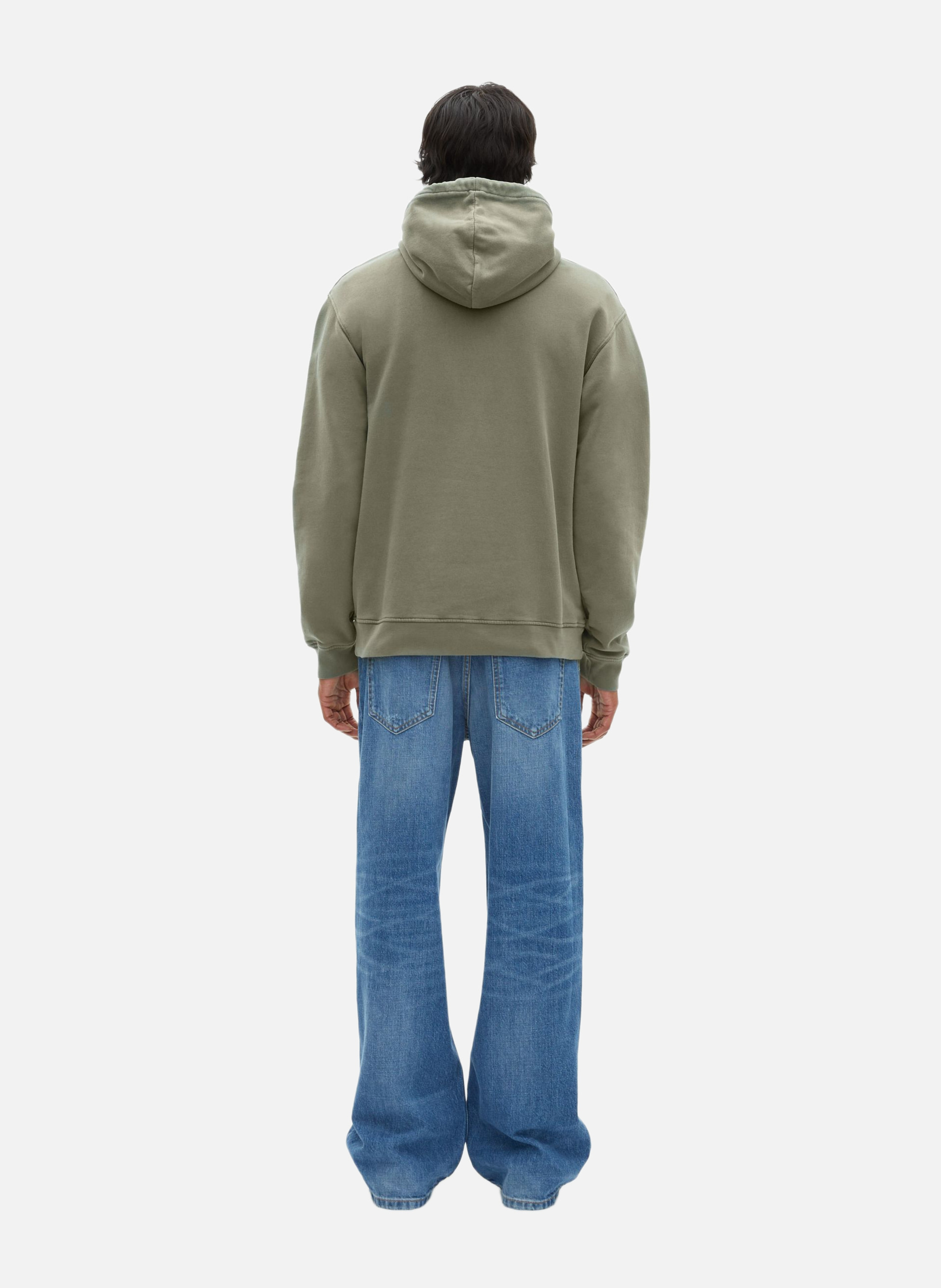 Sweatshirt à capuche avec sérigraphie THE KOOPLES Vert