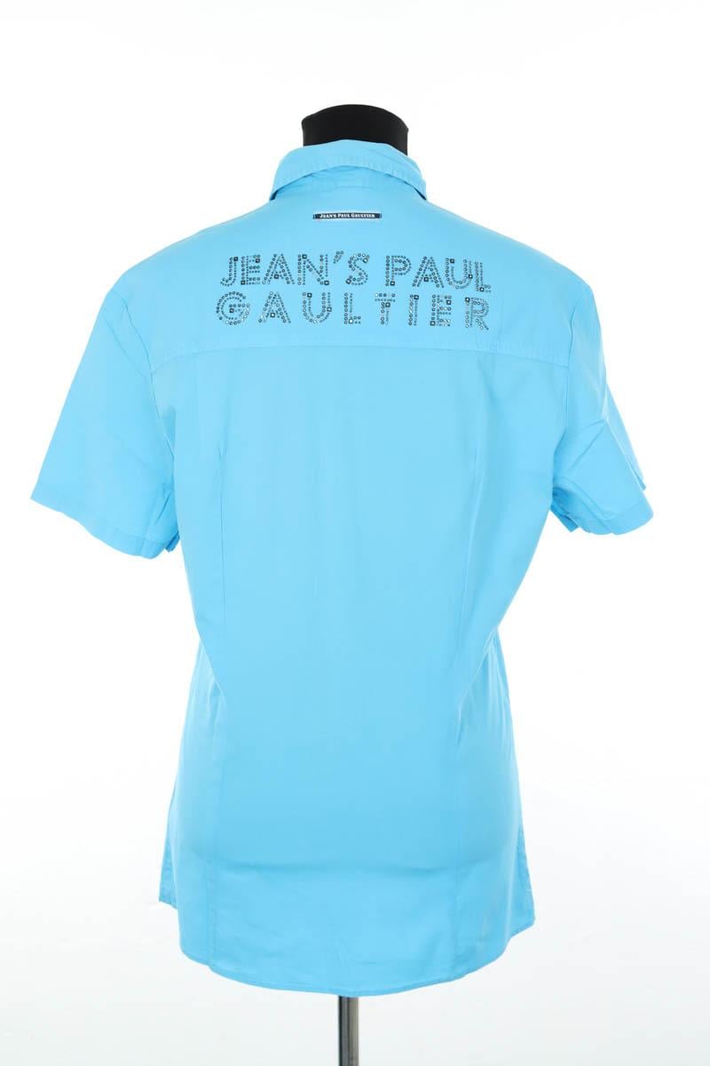 Cotton shirt JEAN PAUL GAULTIER - SECONDE MAIN Blue