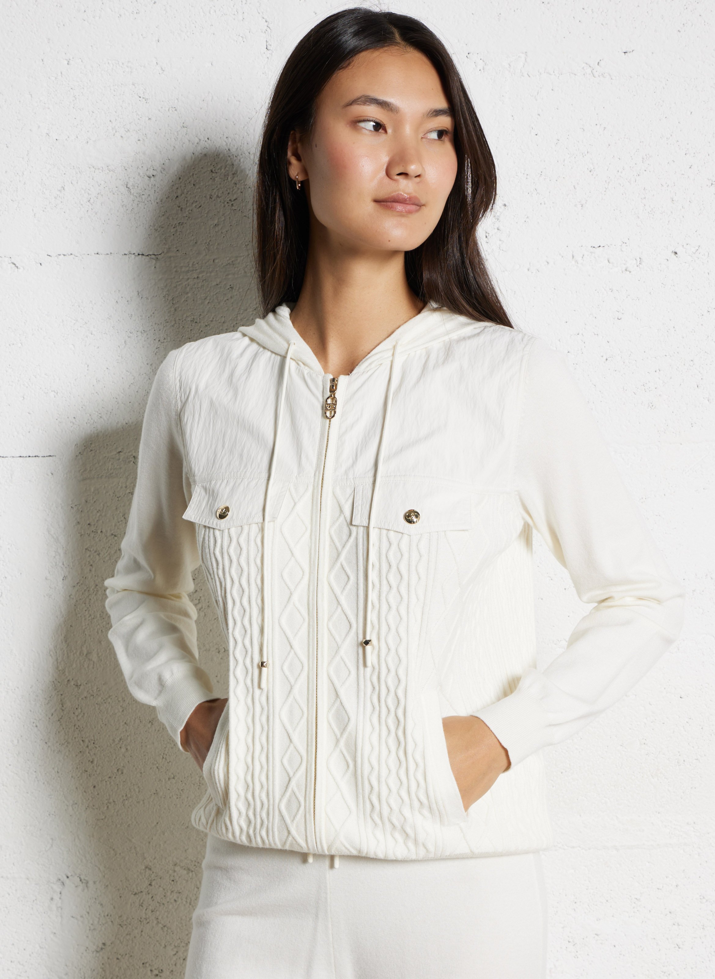 Kapuzenweste LIU JO Beige