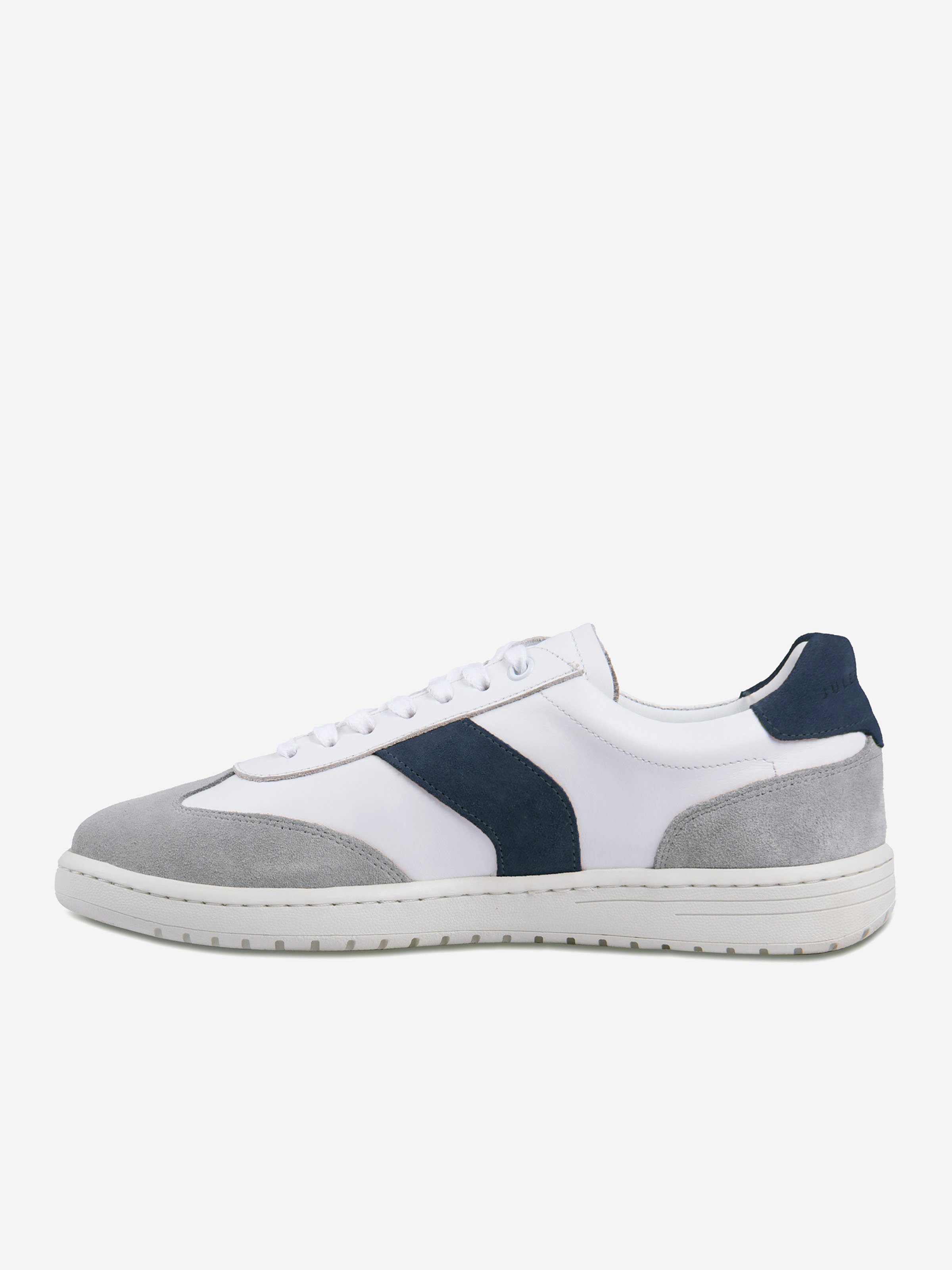 Smooth leather Lucas tennis shoes JULES & JENN White