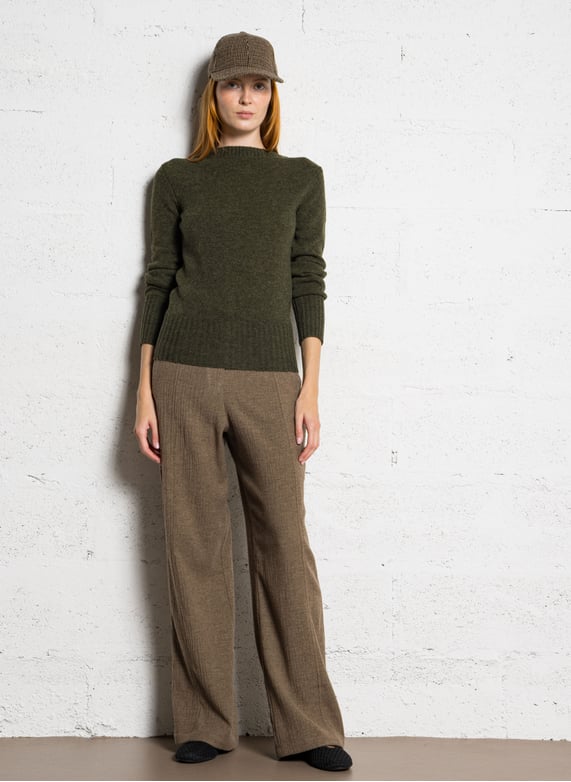 Pantalon large stretch - Look 7