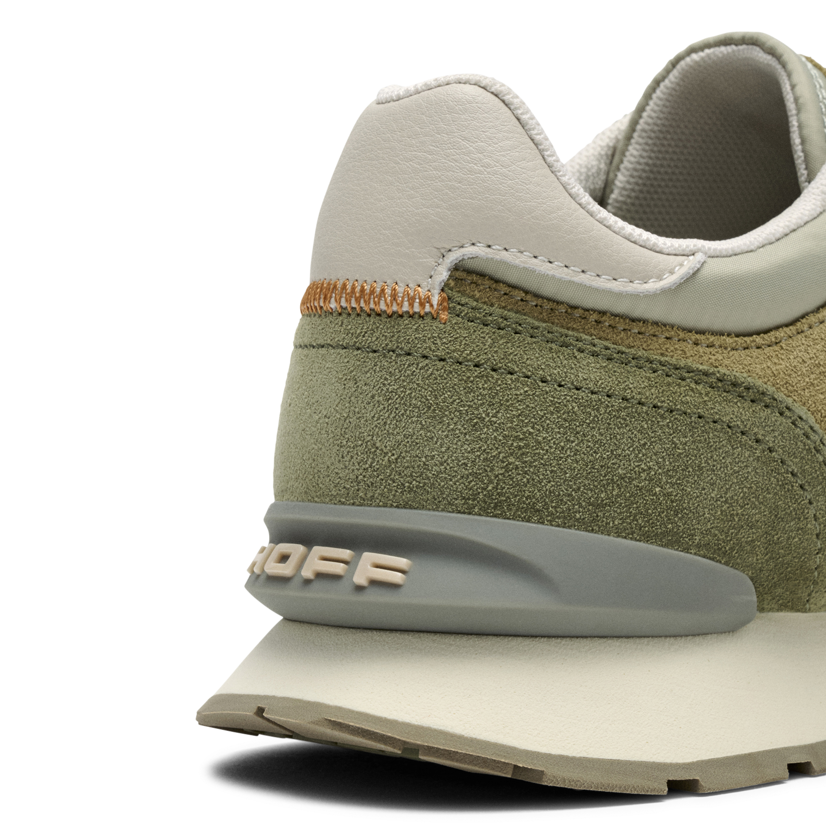 Baskets basses en cuir mélangé HOFF Kaki