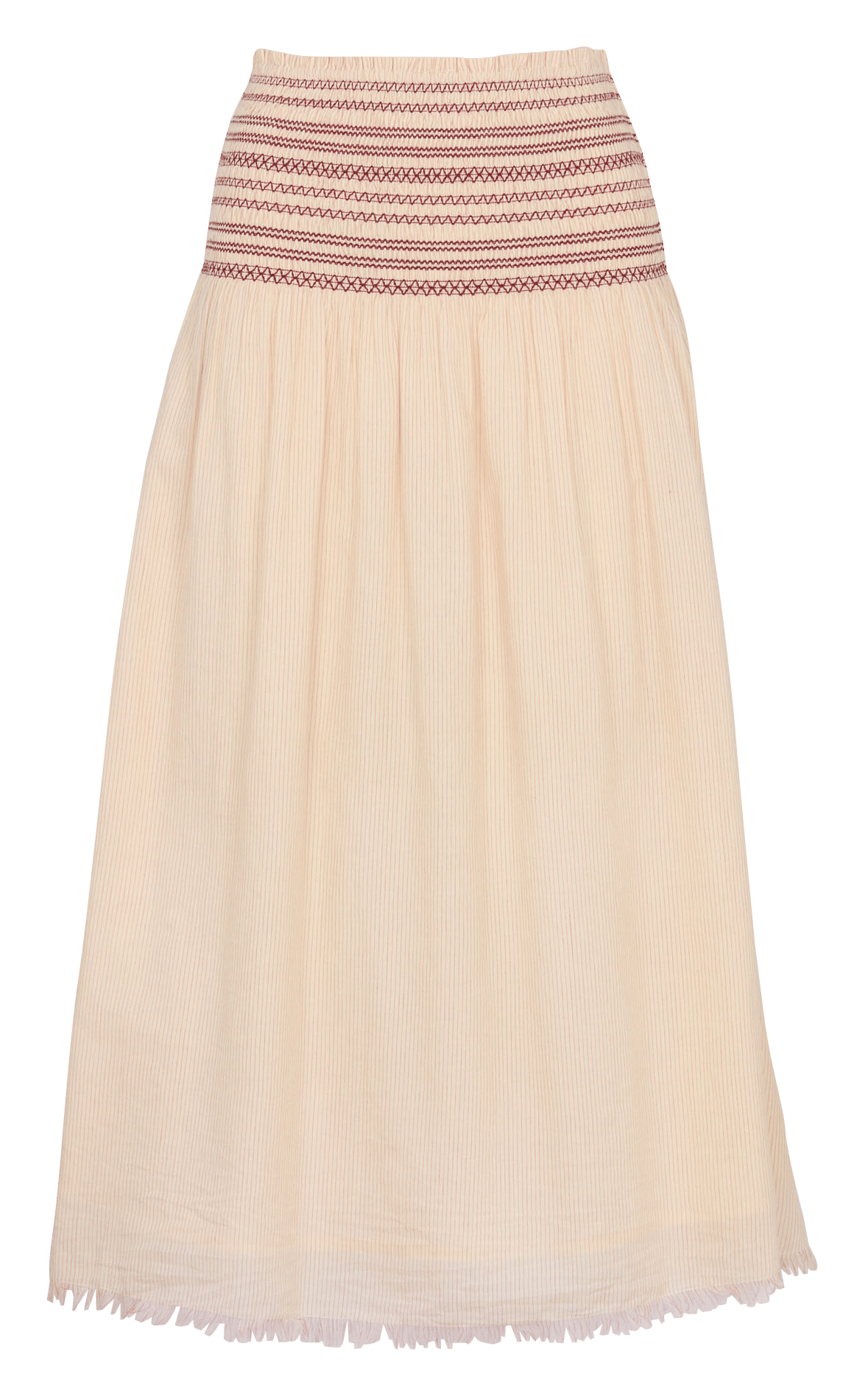 Langer Baumwollrock HOD PARIS Beige